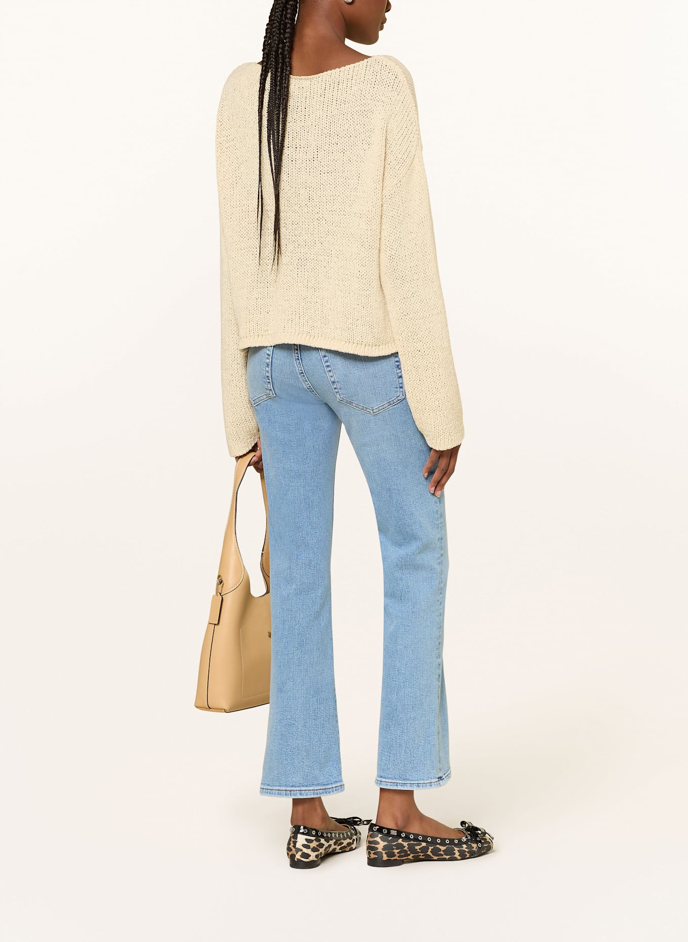 FRAME Bootcut Jeans THE REBOOT CROP: LRK LARK