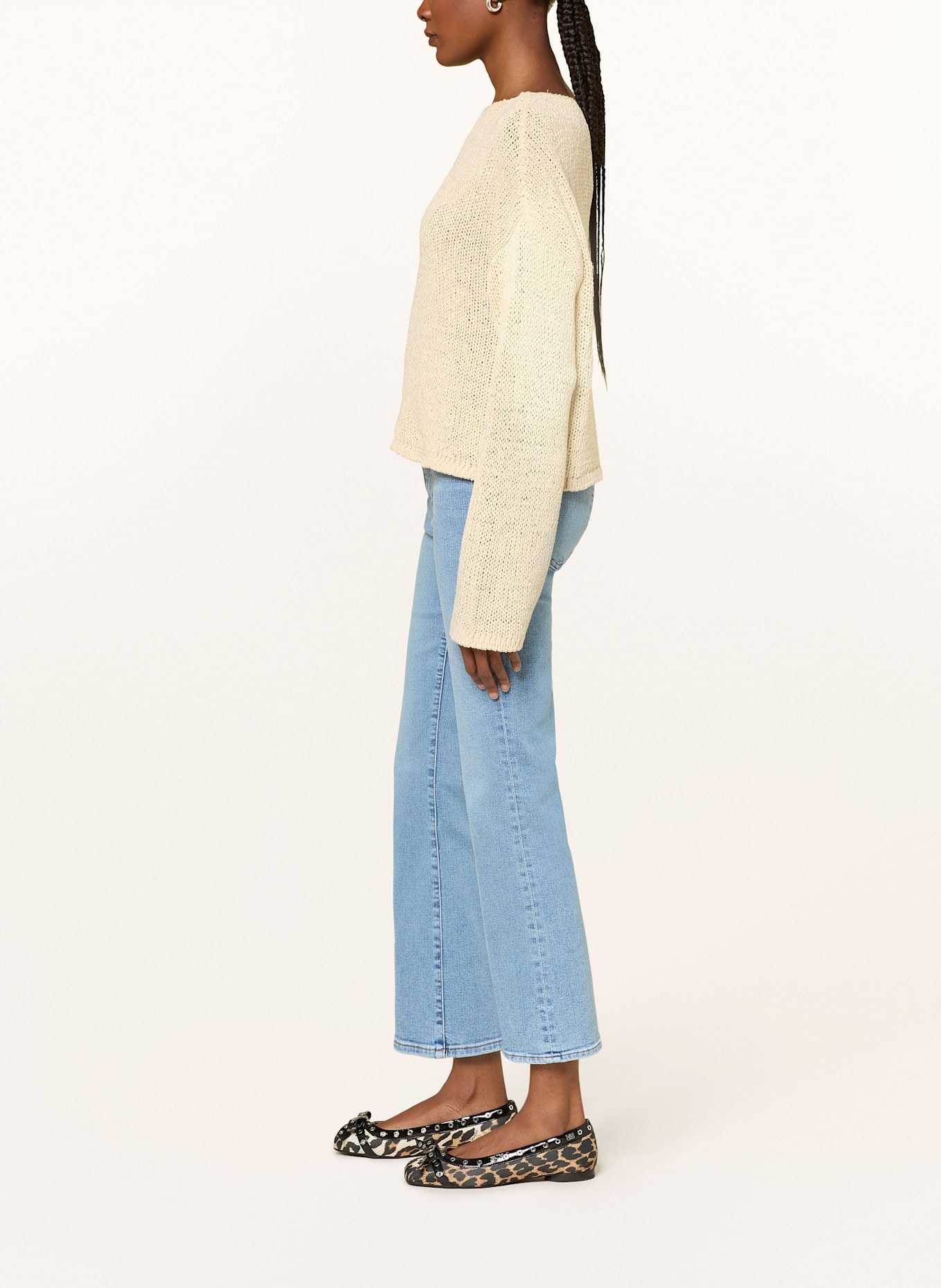 FRAME Bootcut Jeans THE REBOOT CROP: LRK LARK