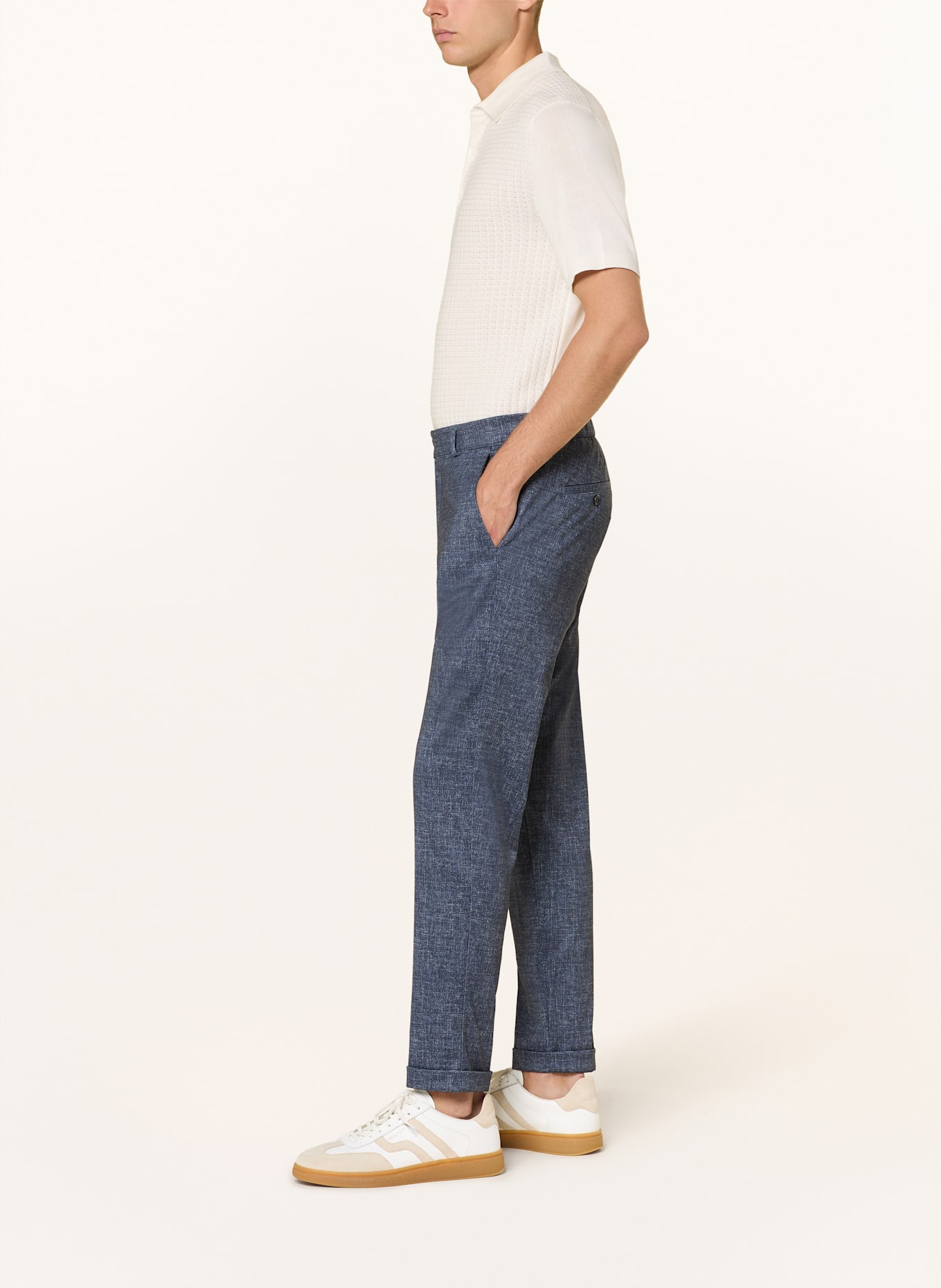 CG - CLUB of GENTS Anzughose CG CLOW Slim Fit aus Jersey: 62 BLAU