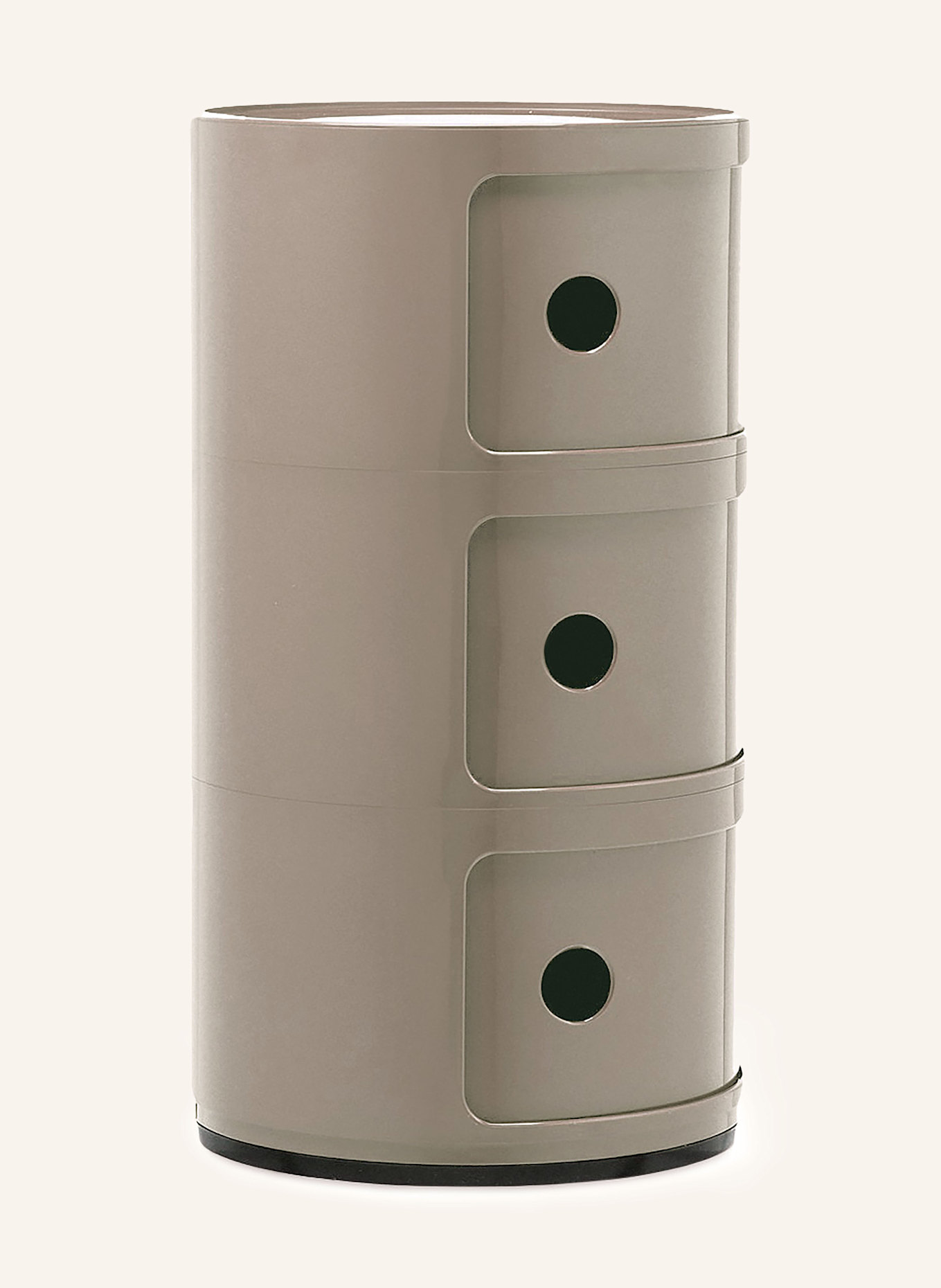 Kartell Beistelltisch COMPONIBILI: TAUPE