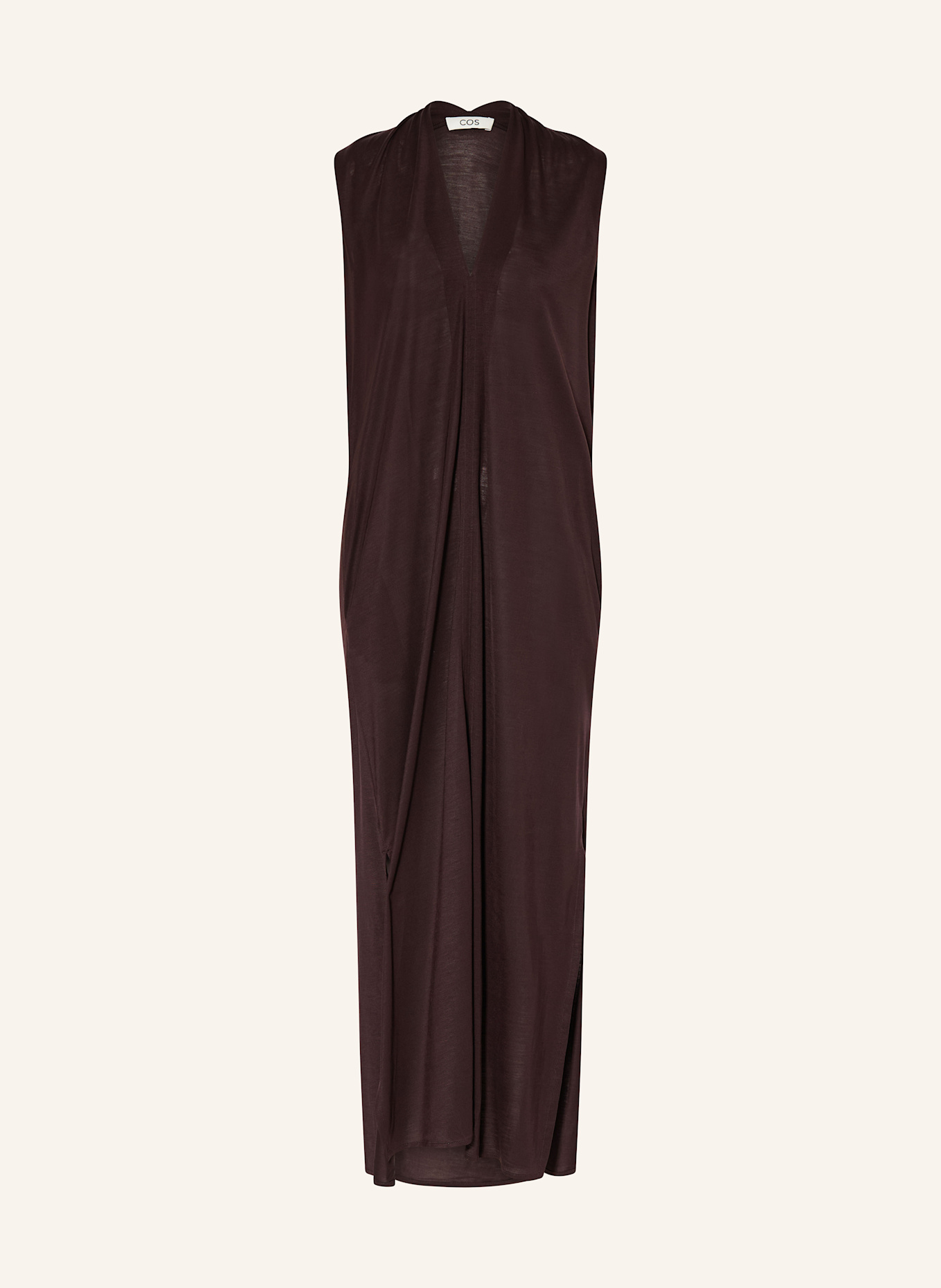 COS Jerseykleid: DUNKELBRAUN