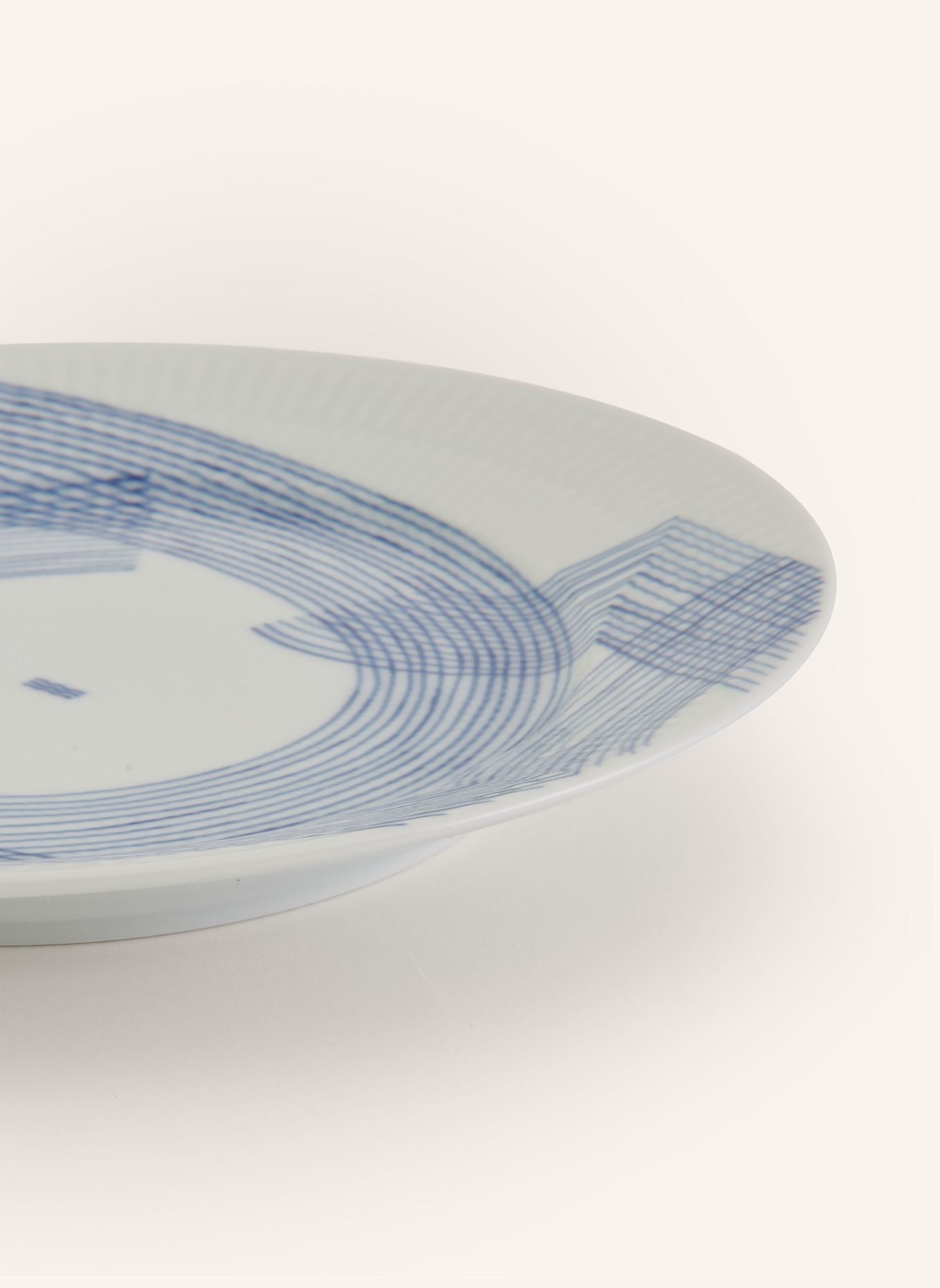 ROYAL COPENHAGEN Speiseteller MOTIF: BLAU / WEISS