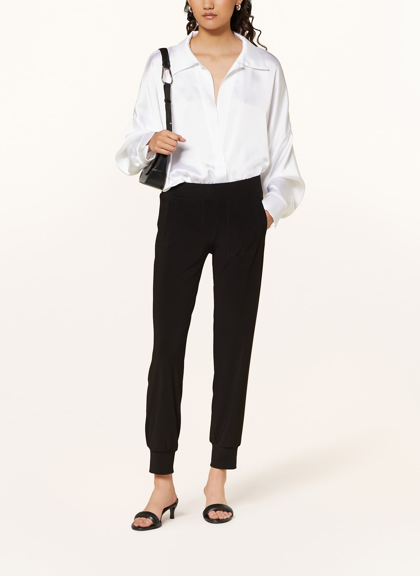 NORMA KAMALI Sweatpants: SCHWARZ