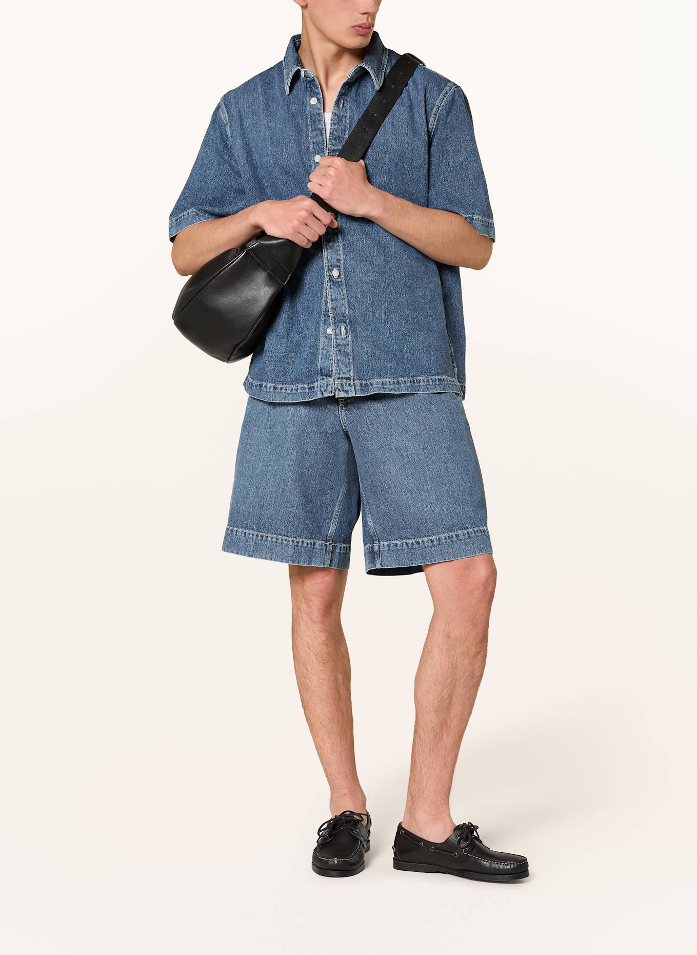 COS Jeansshorts: BLAU