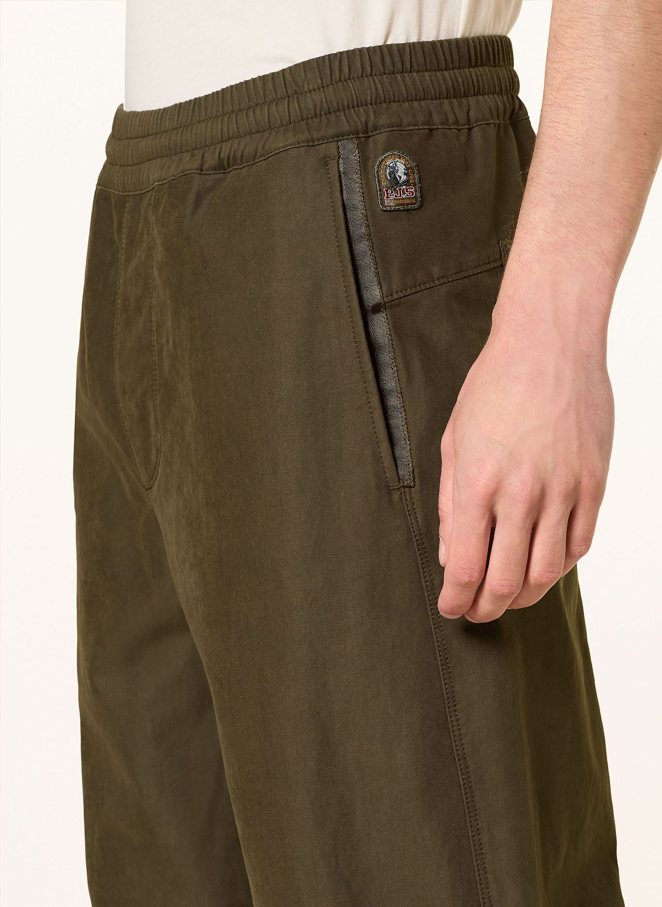 PARAJUMPERS ERASMO pants: DARK GREEN