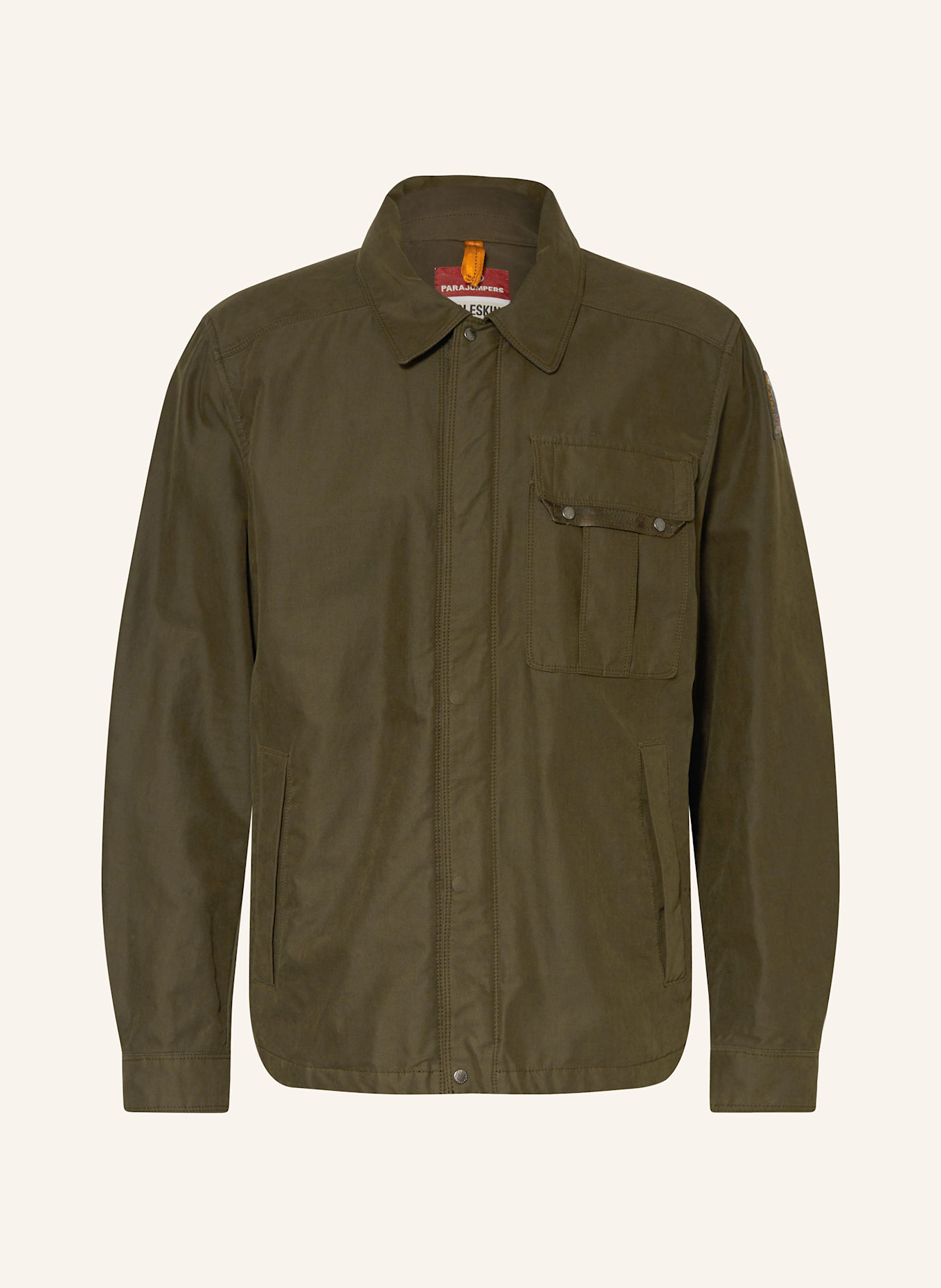 PARAJUMPERS MURA overshirt: DARK GREEN