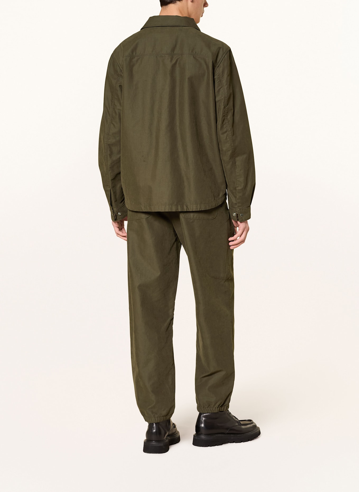 PARAJUMPERS MURA overshirt: DARK GREEN