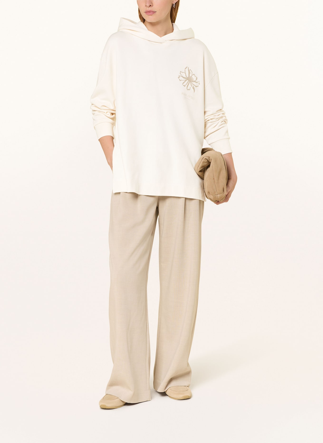 Marc O'Polo Hoodie: ECRU