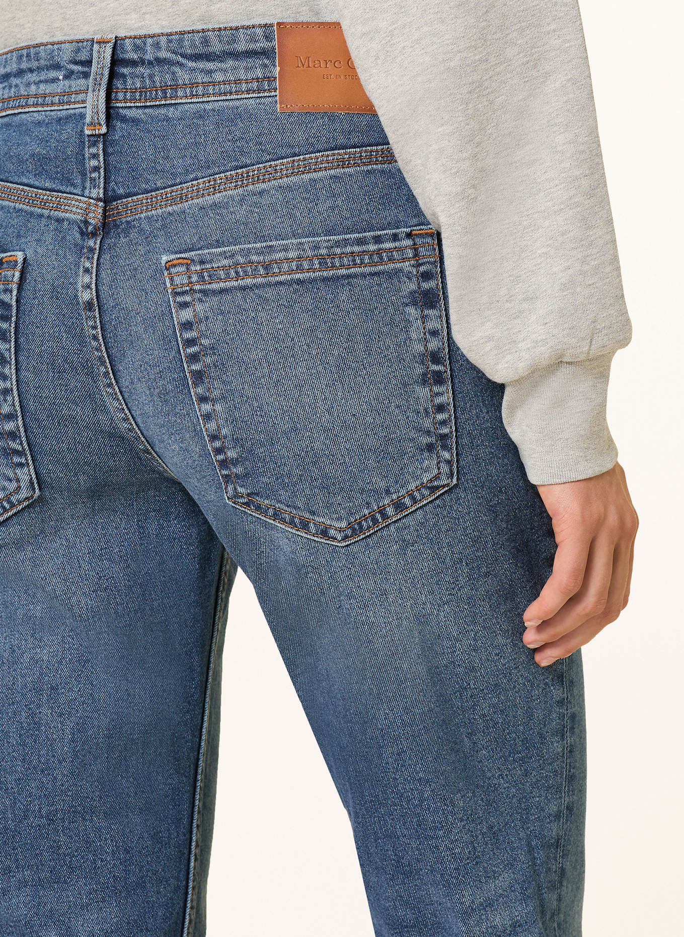 Marc O'Polo Boyfriend Jeans: 040 Sustainable dark blue wash aus