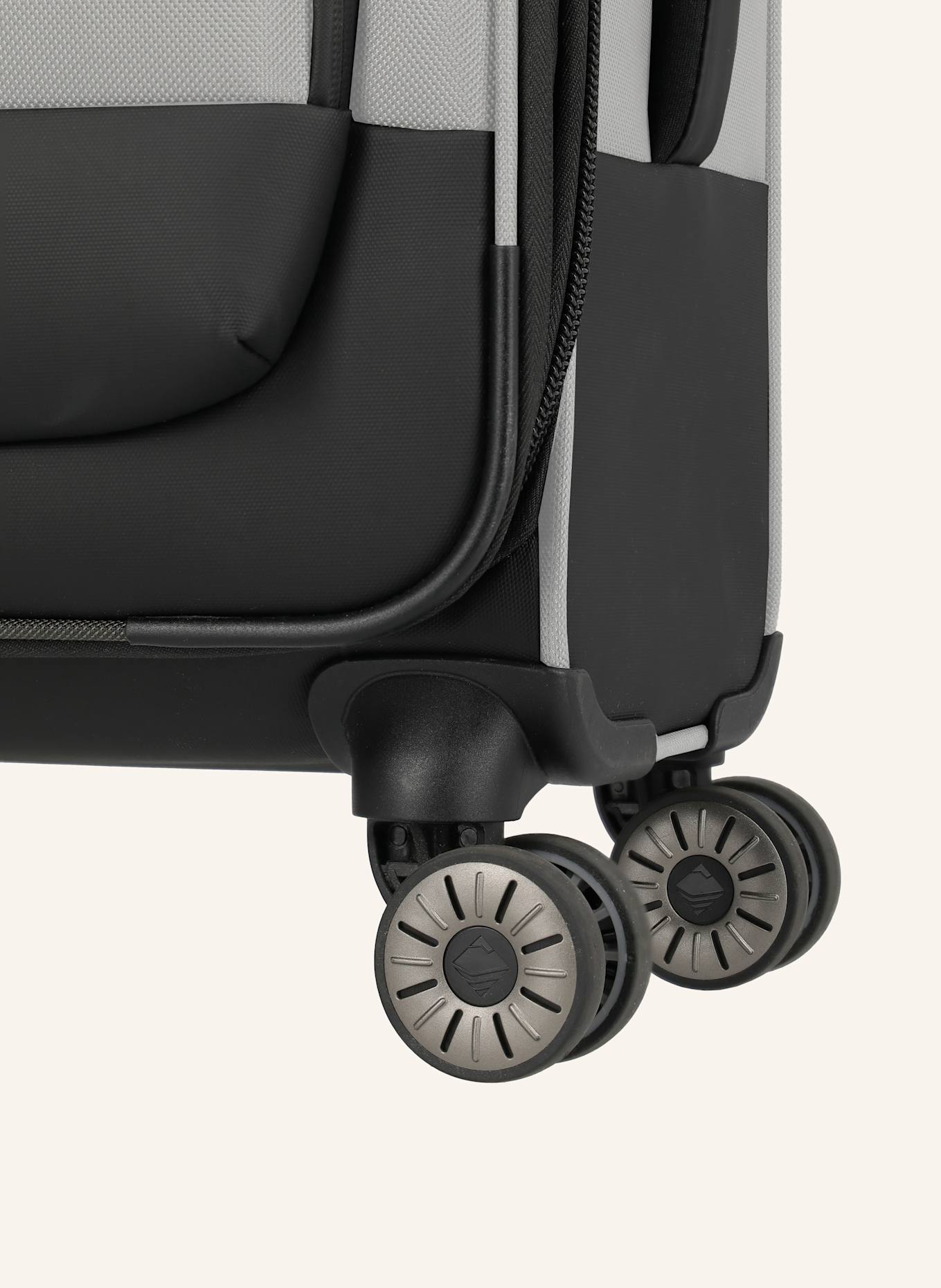 travelite Trolley CROSSLITE SMALL: HELLGRAU / DUNKELGRAU