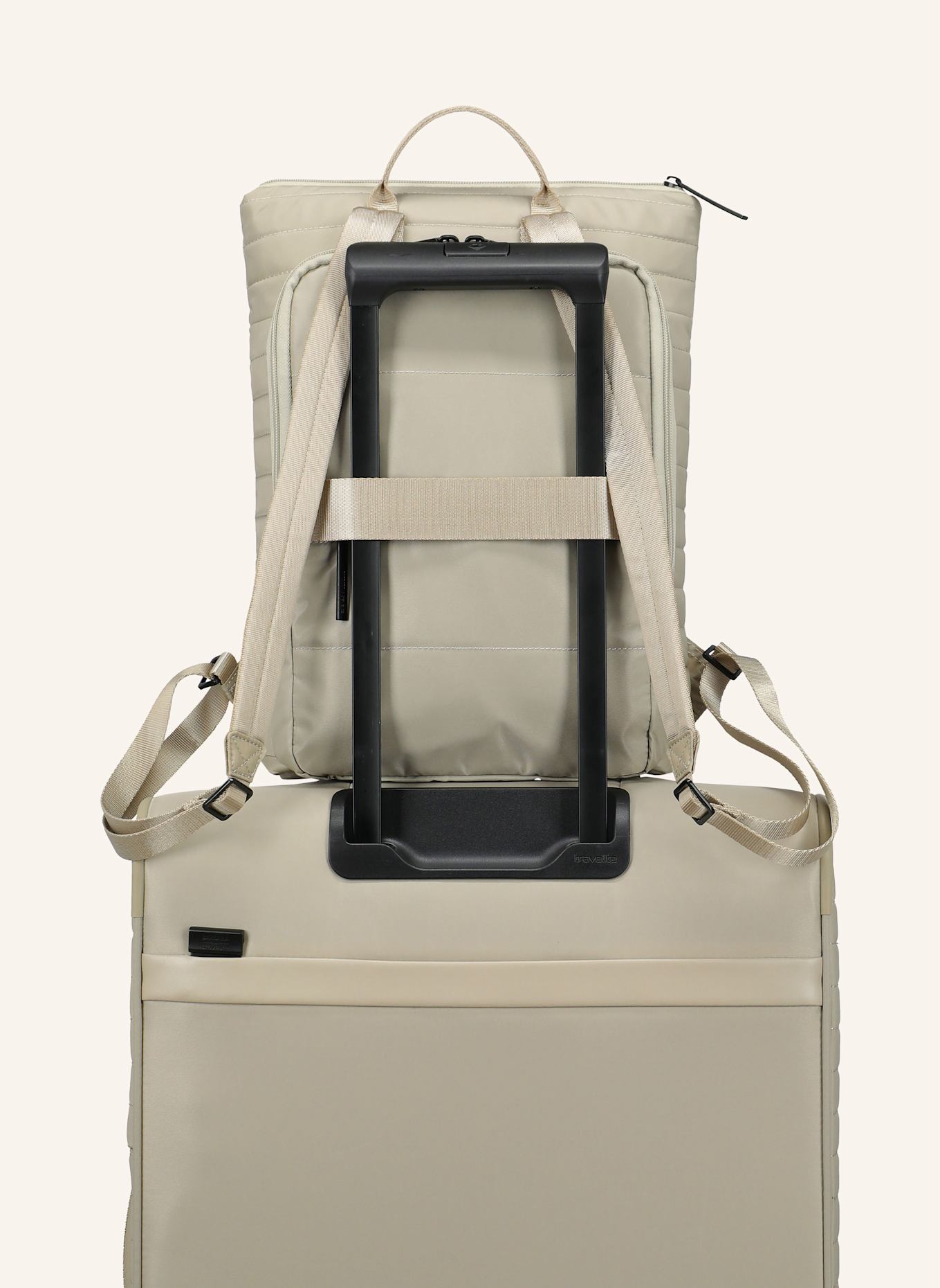 travelite Rucksack BARBARA STEPP 8 l: BEIGE