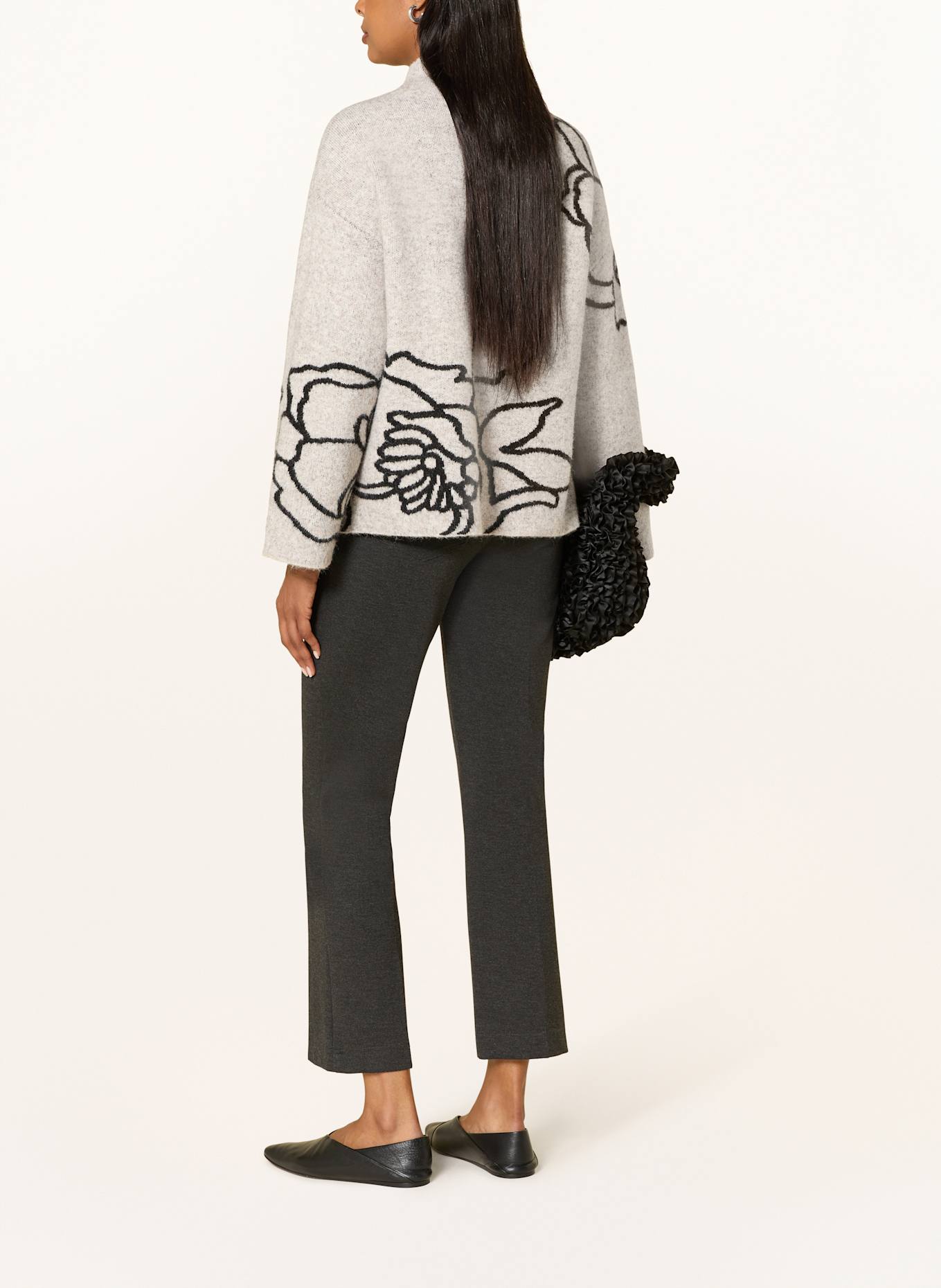 Joseph Ribkoff Jerseyhose: DUNKELGRAU