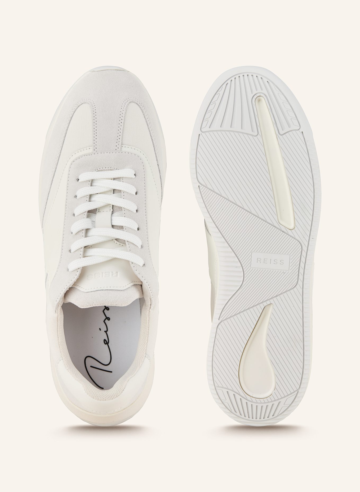 REISS Sneakersy EMMETT: BIAŁY