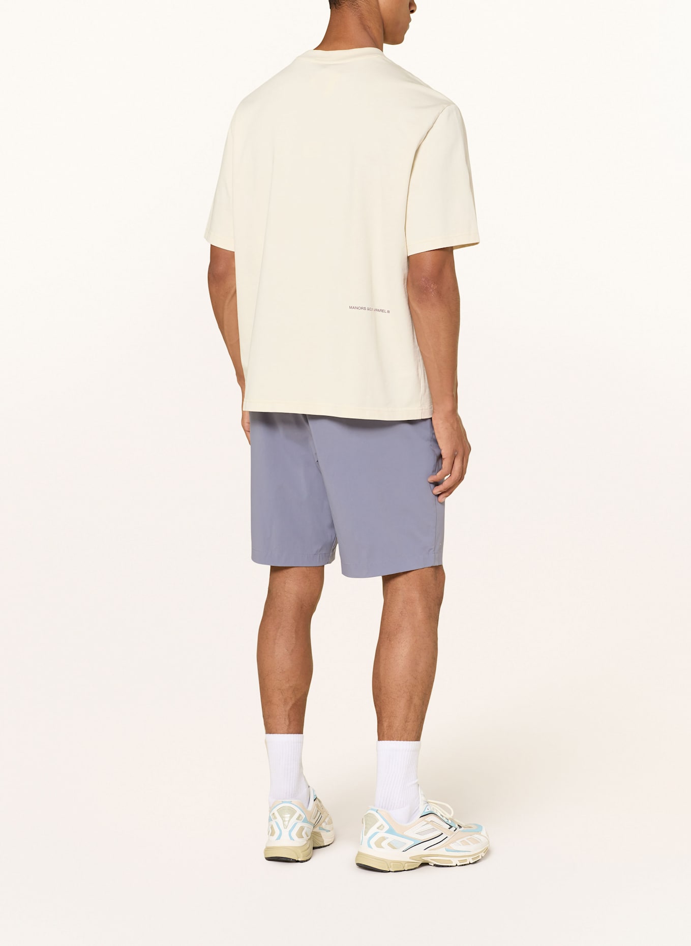 MANORS T-Shirt I'LL WALK: ECRU