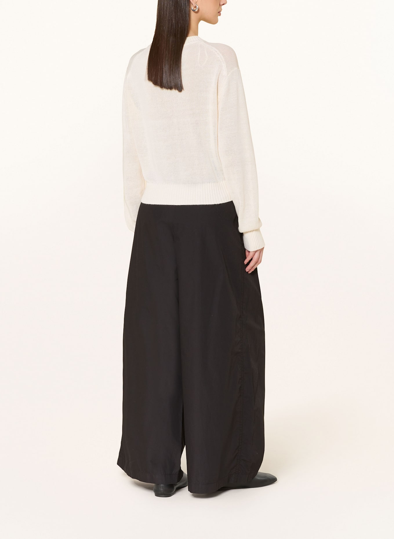 COS Strickjacke aus Leinen: ECRU