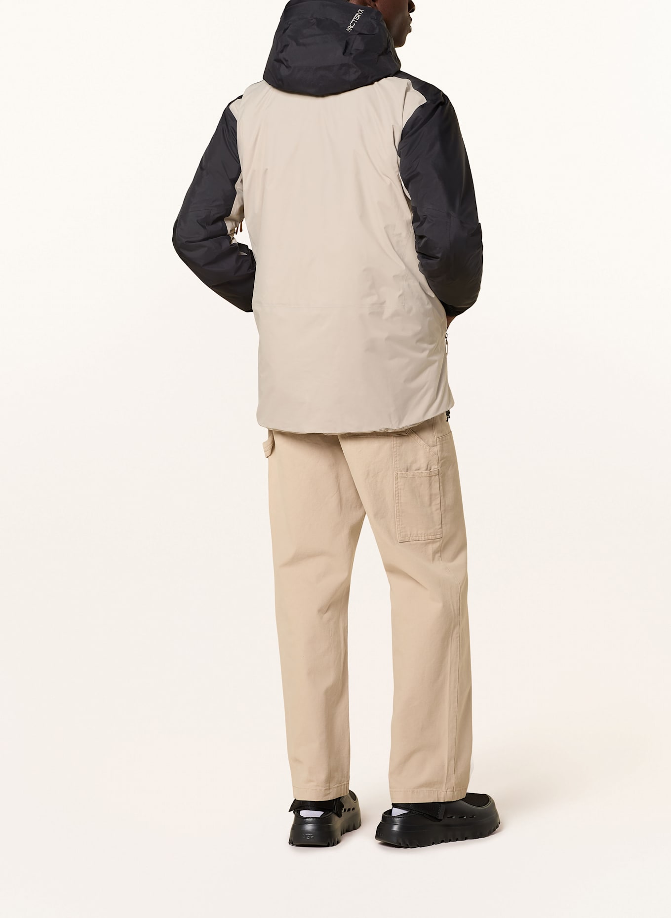 ARC'TERYX Funktionsjacke BETA INSULATED: DUNKELBLAU/ CREME