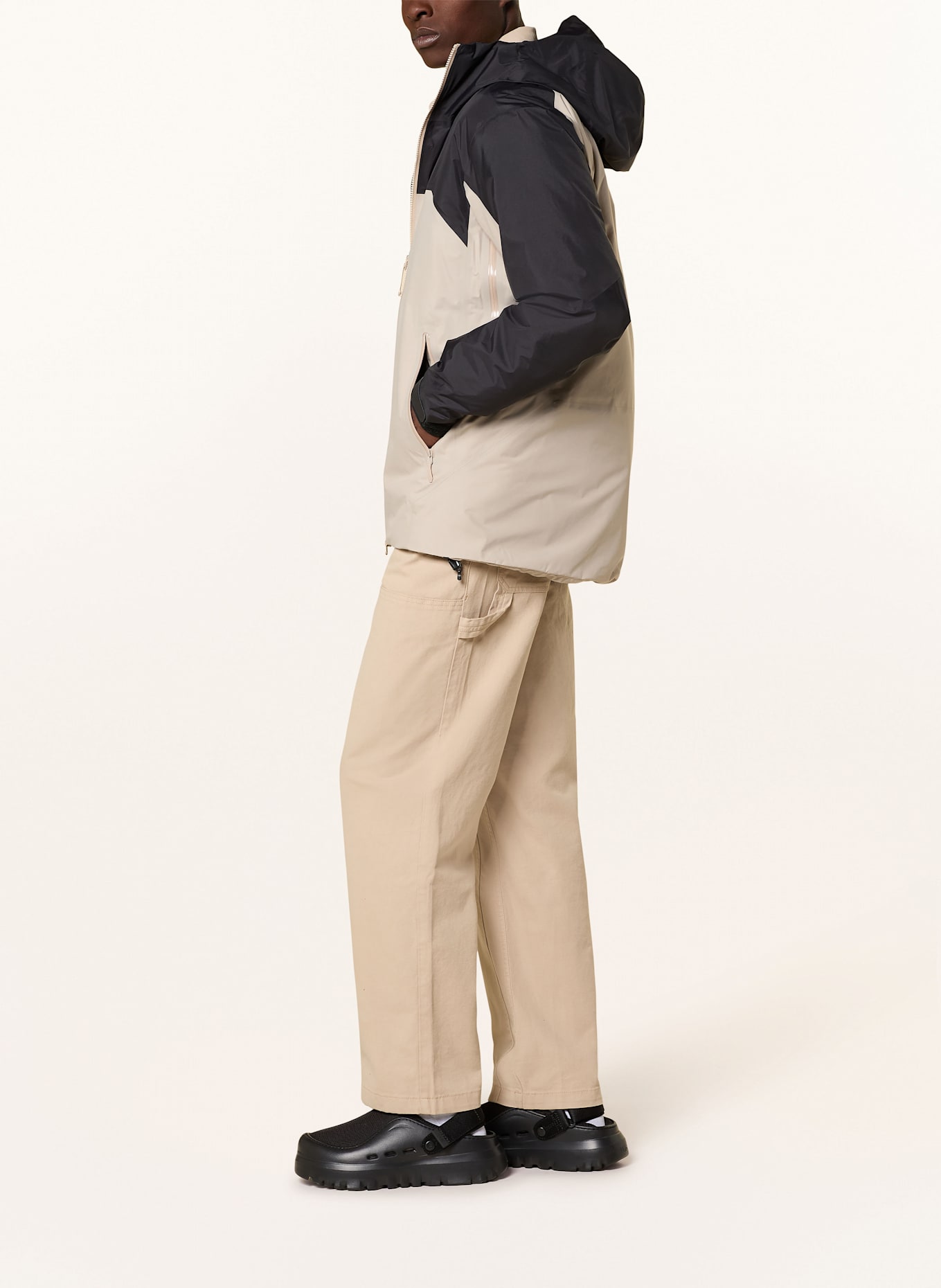 ARC'TERYX Funktionsjacke BETA INSULATED: DUNKELBLAU/ CREME
