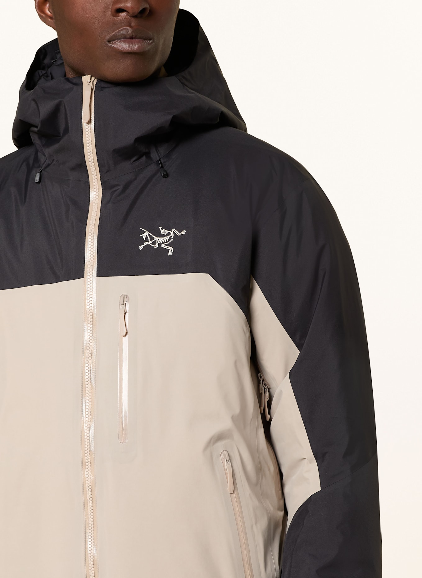 ARC'TERYX Funktionsjacke BETA INSULATED: DUNKELBLAU/ CREME