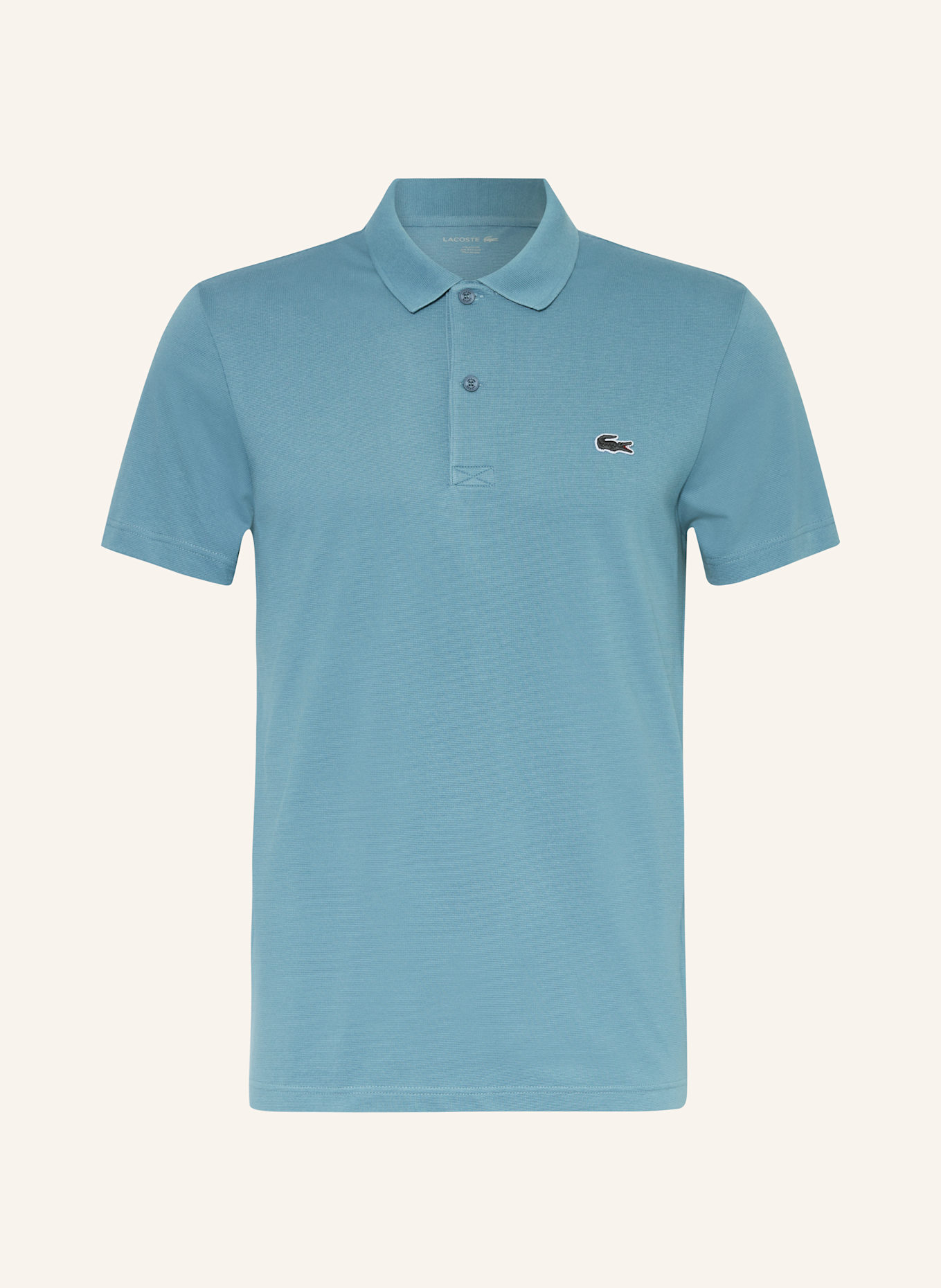 LACOSTE Strick-Poloshirt Regular Fit: BLAU
