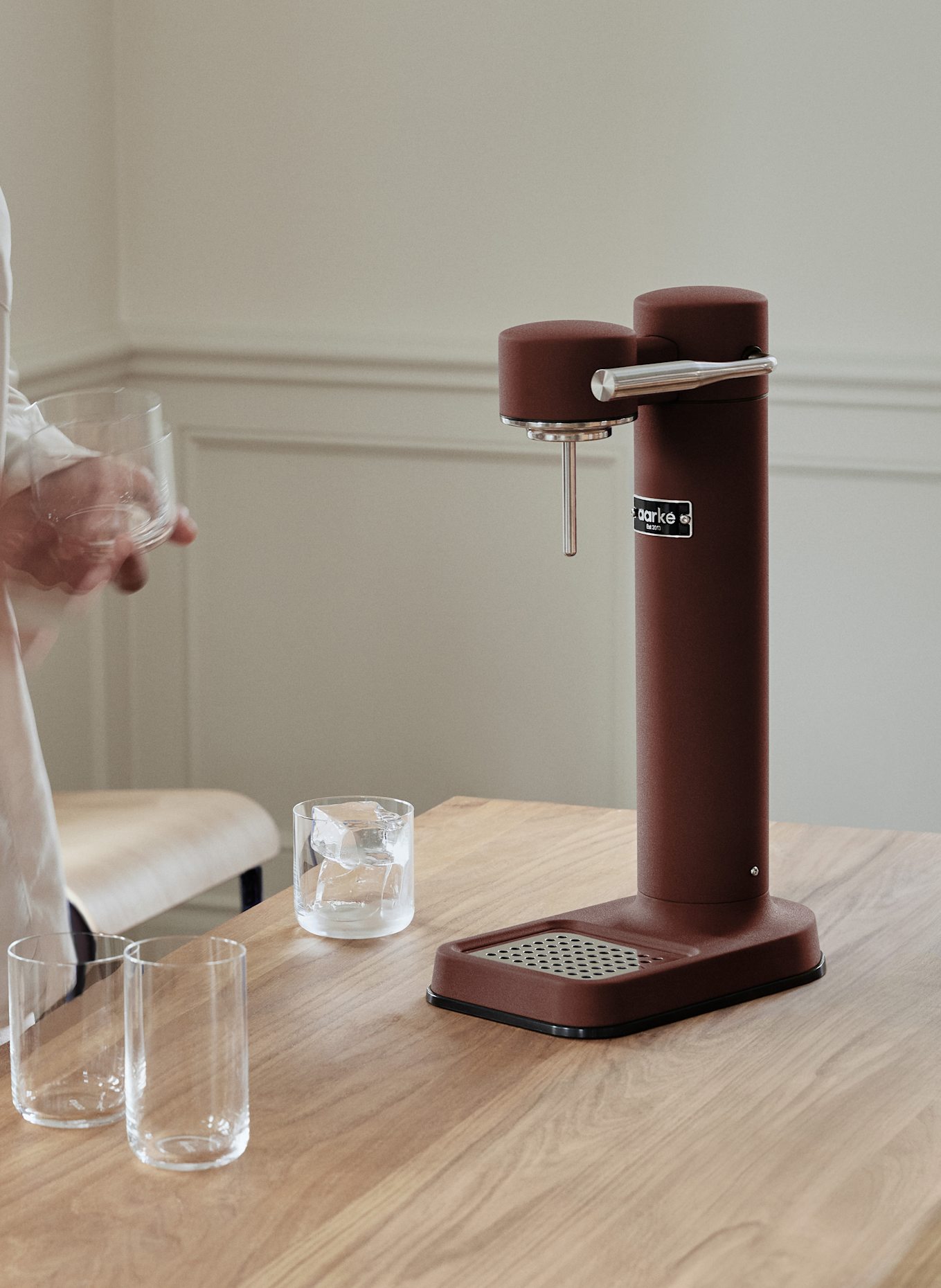 aarke Wassersprudler CARBONATOR 3: DUNKELROT