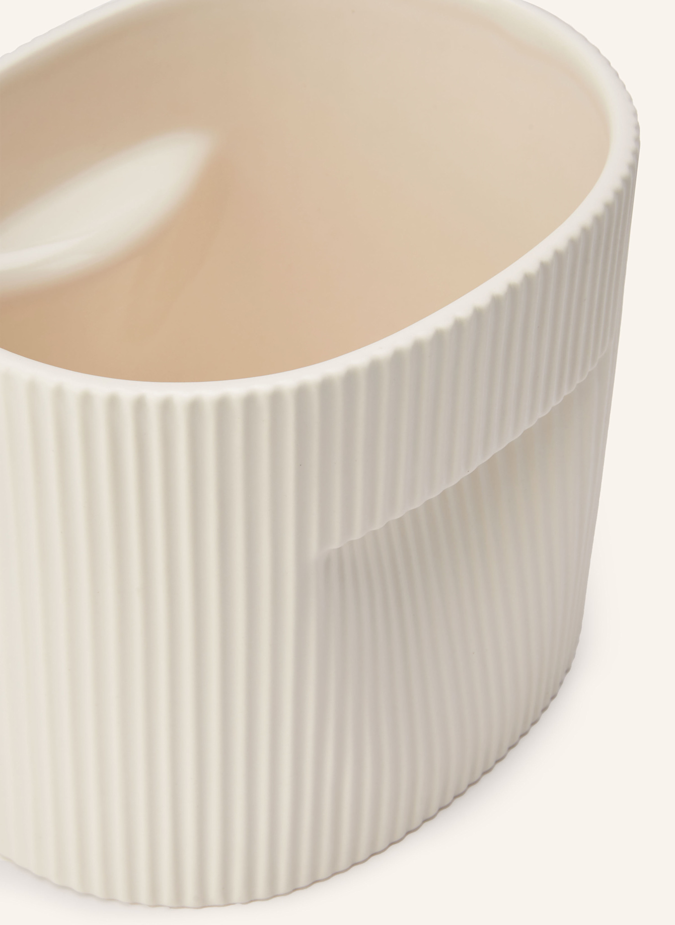 MUUTO Blumentopf RIDGE: CREME