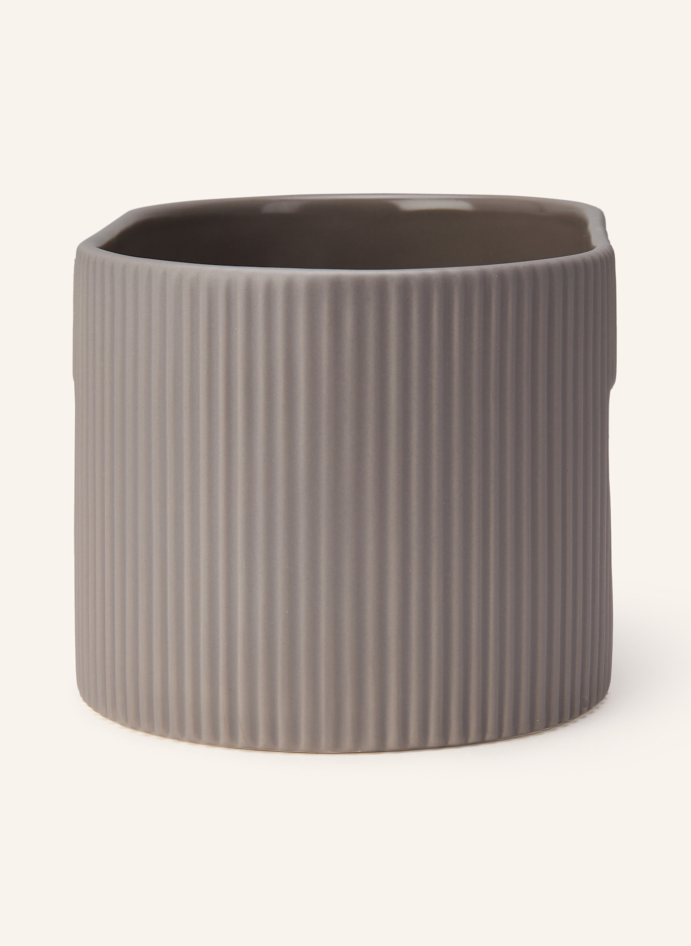 MUUTO Doniczka RIDGE: SZAROBRĄZOWY