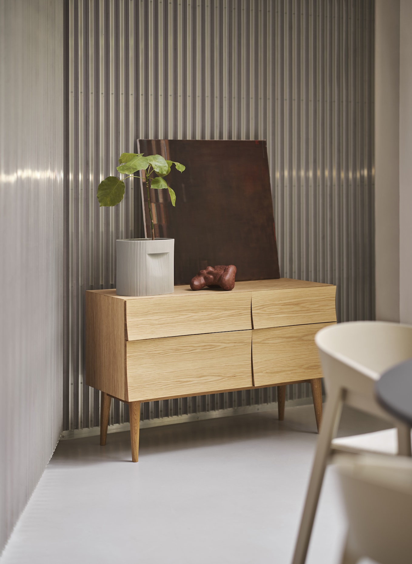 MUUTO Blumentopf RIDGE: BEIGE