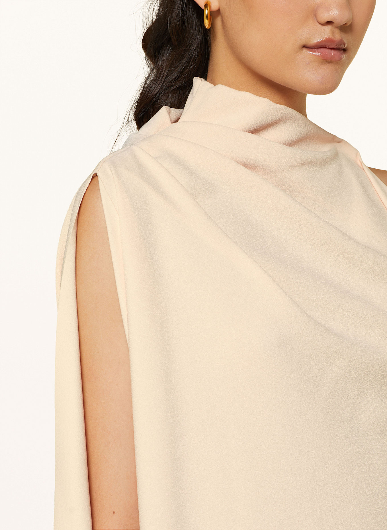 REISS One-Shoulder-Kleid ELLERY: NUDE