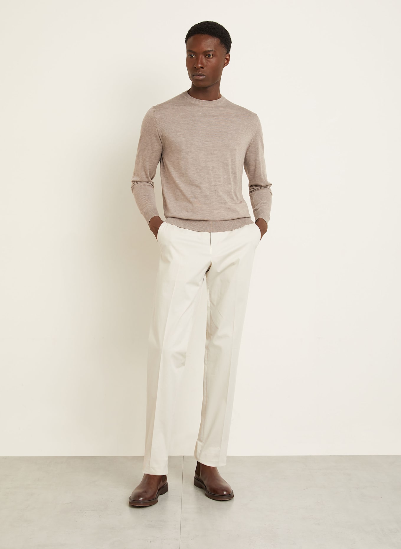 FIORONI Pullover: TAUPE