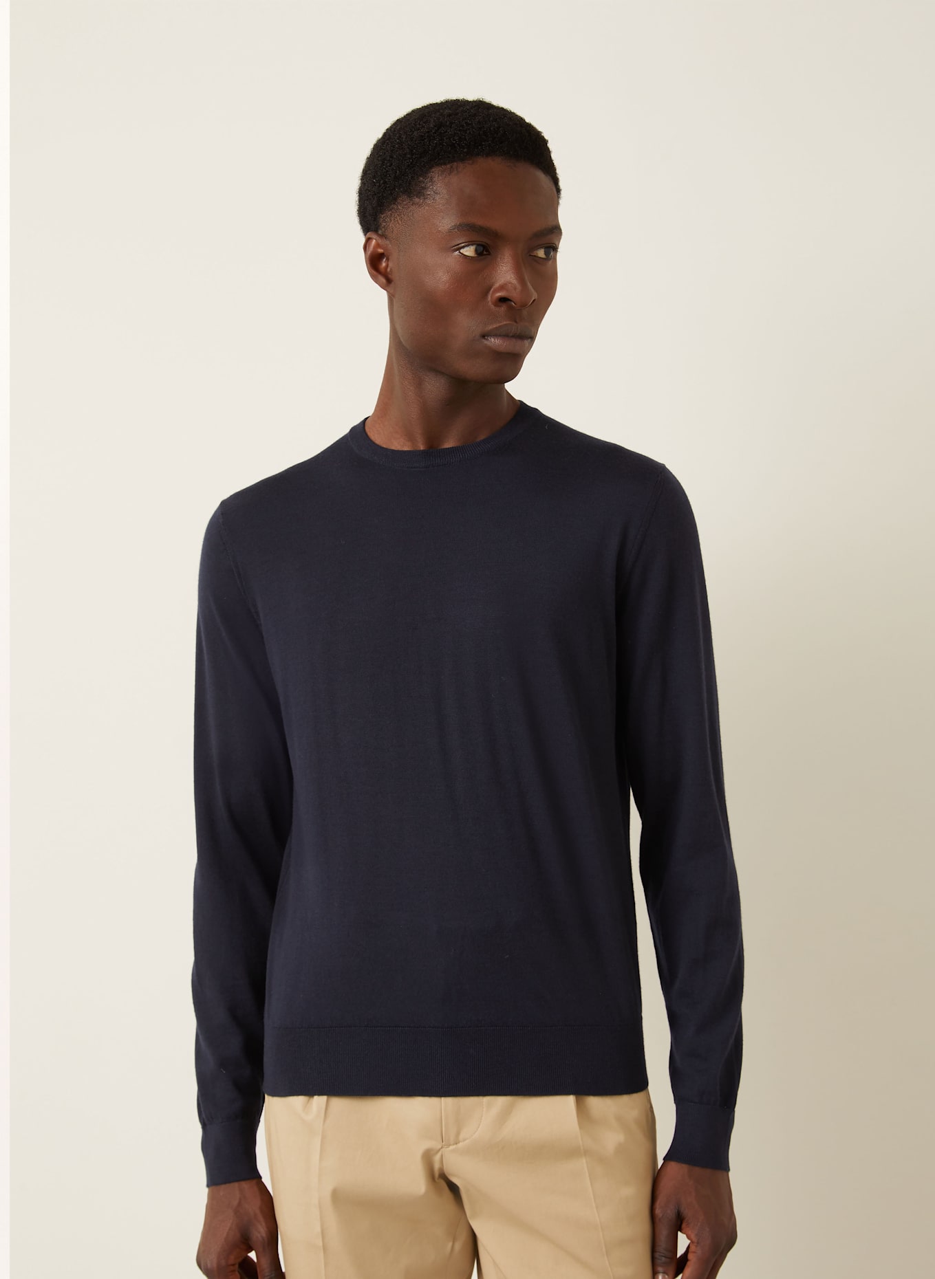 FIORONI Pullover: DUNKELBLAU