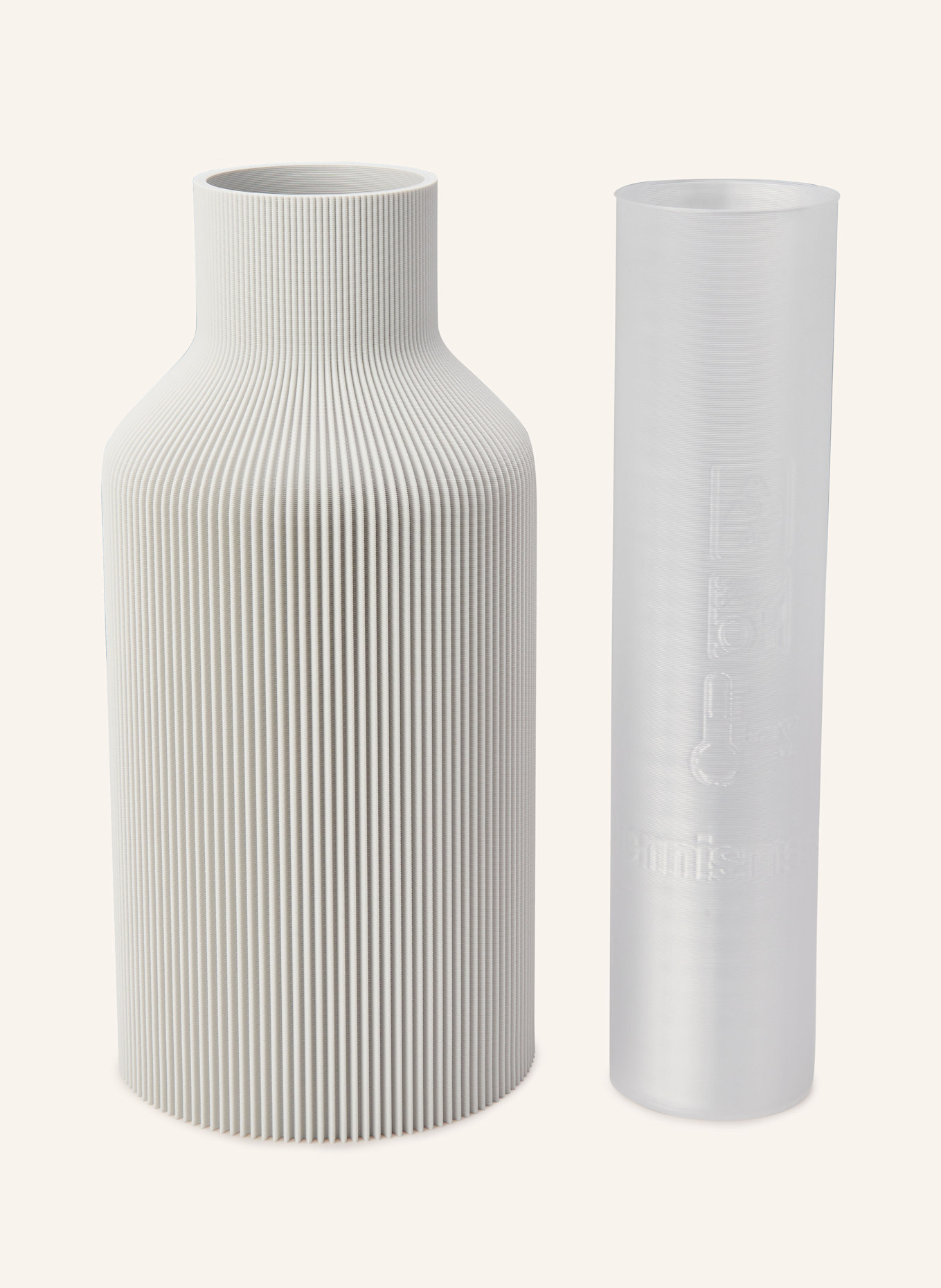 dennismaass Vase FLASCHE LARGE: WEISS