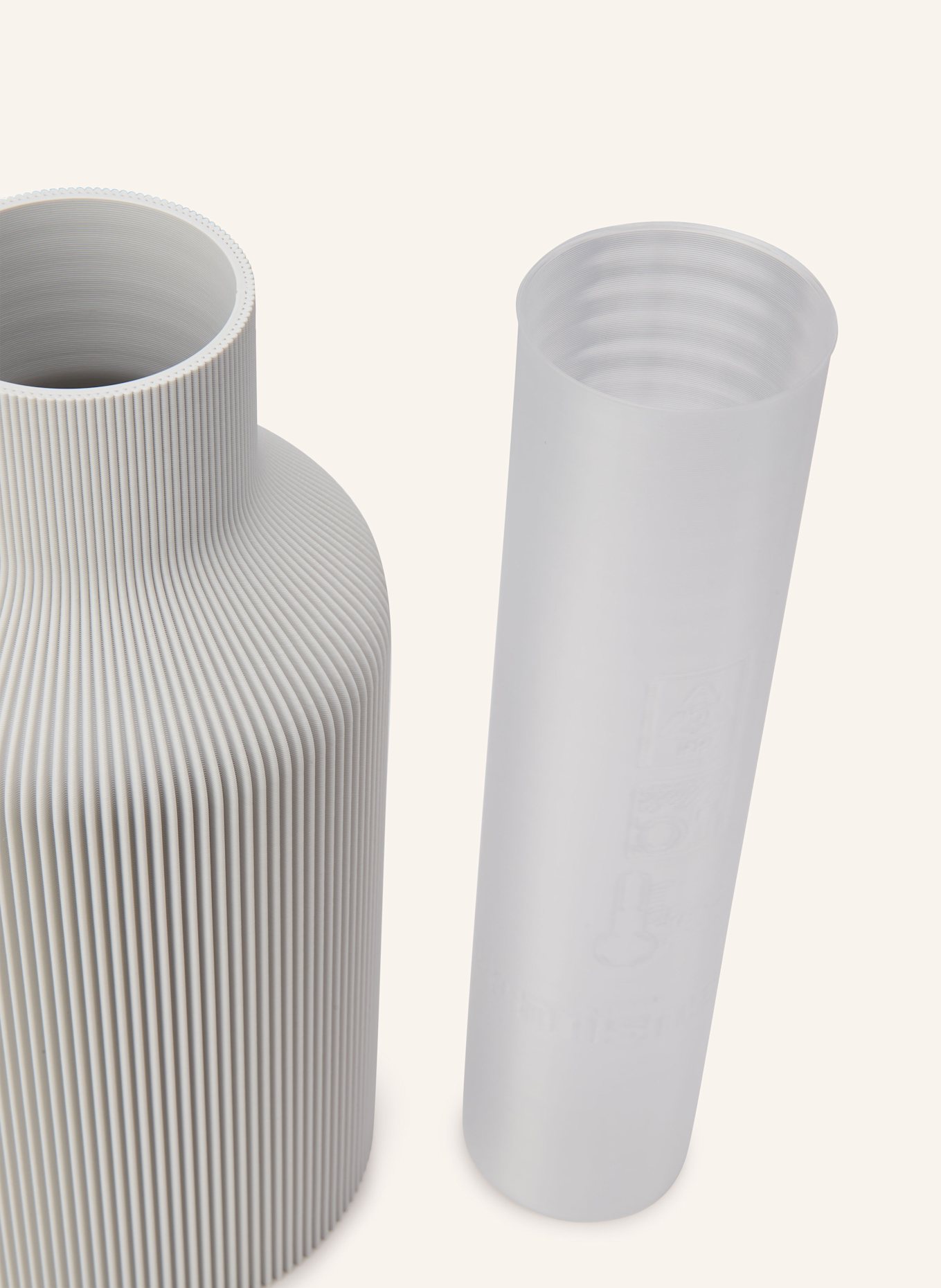 dennismaass Vase FLASCHE LARGE: WEISS