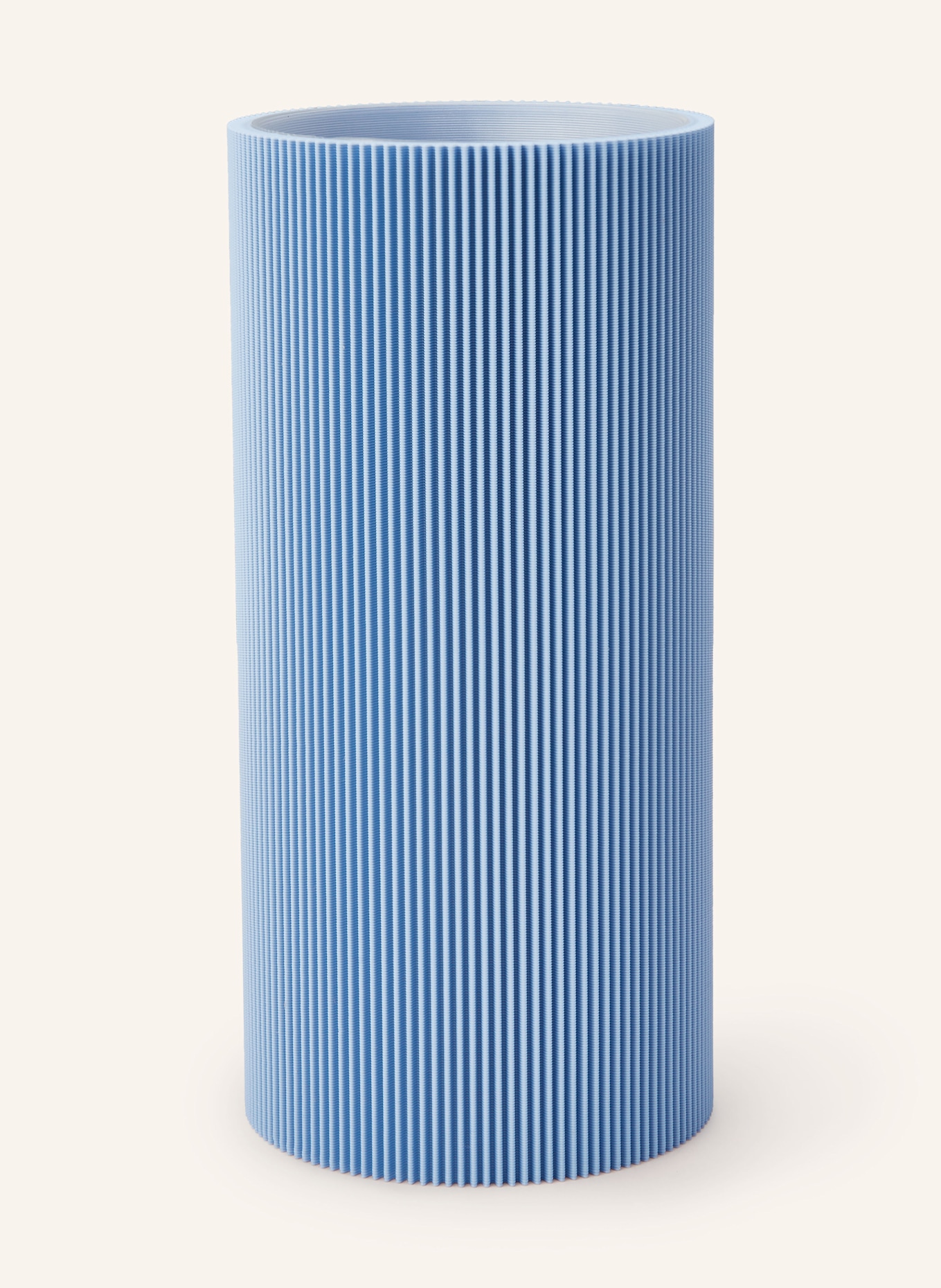 dennismaass Váza GERADE MEDIUM: TMAVĚ MODRÁ