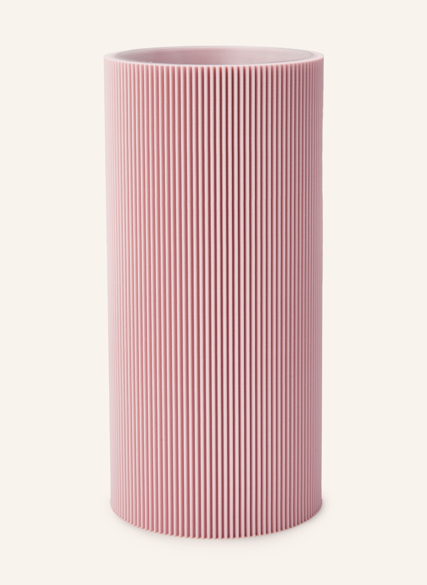 dennismaass Vase GERADE MEDIUM: HELLROSA