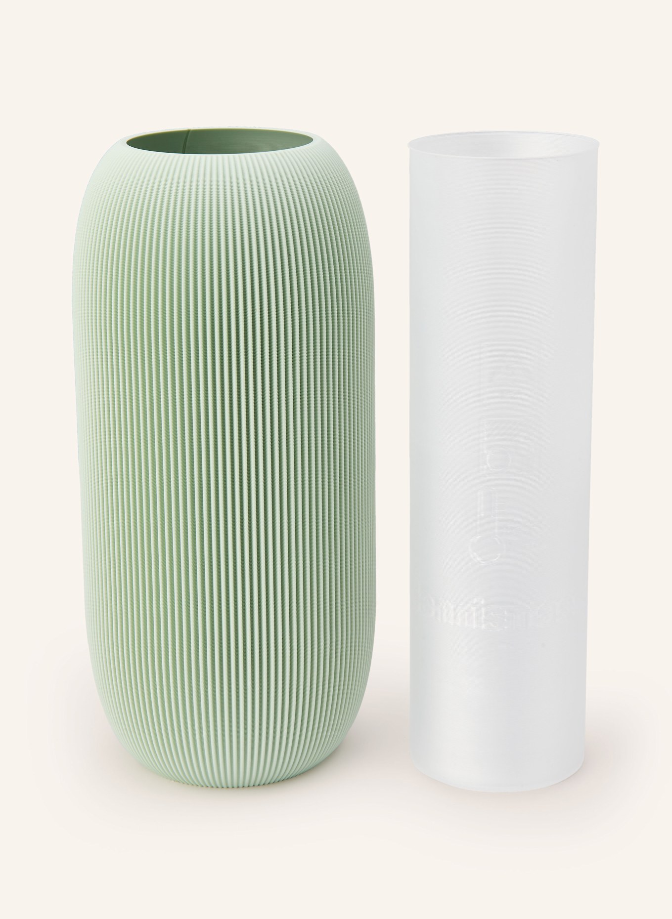 dennismaass Vase PILLE LARGE: HELLGRÜN