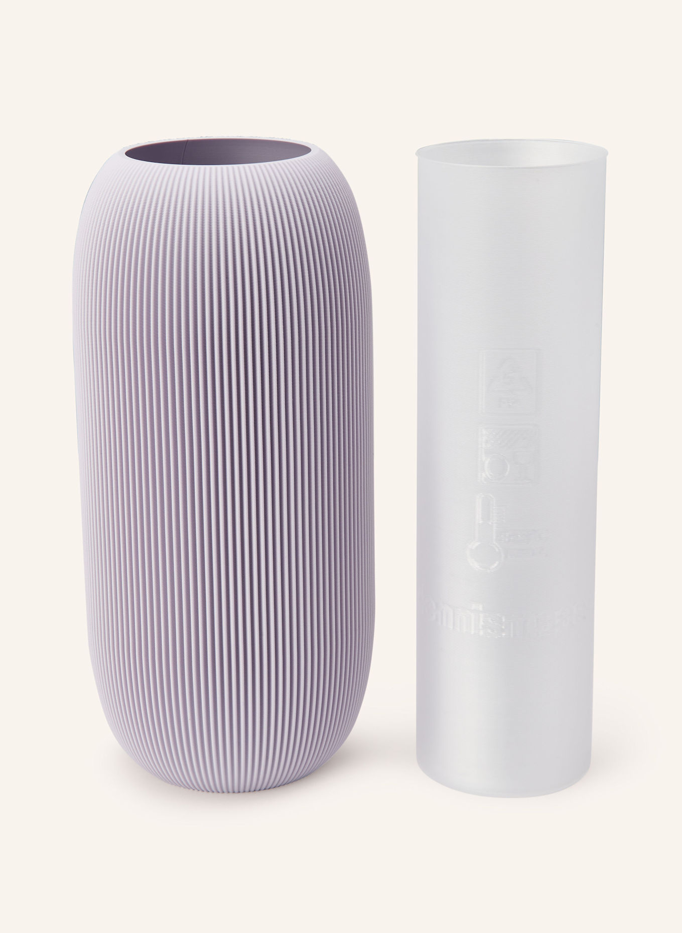 dennismaass Vase PILLE LARGE: HELLLILA