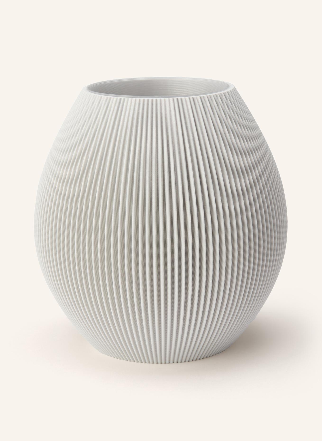 dennismaass Vase RUND LARGE: WEISS