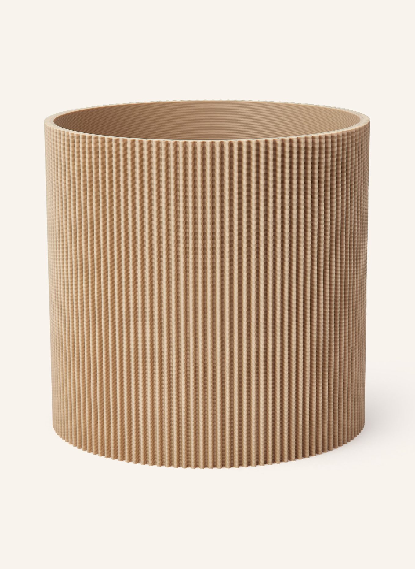 dennismaass Květináč GERADE MEDIUM: ŽLUTÁ