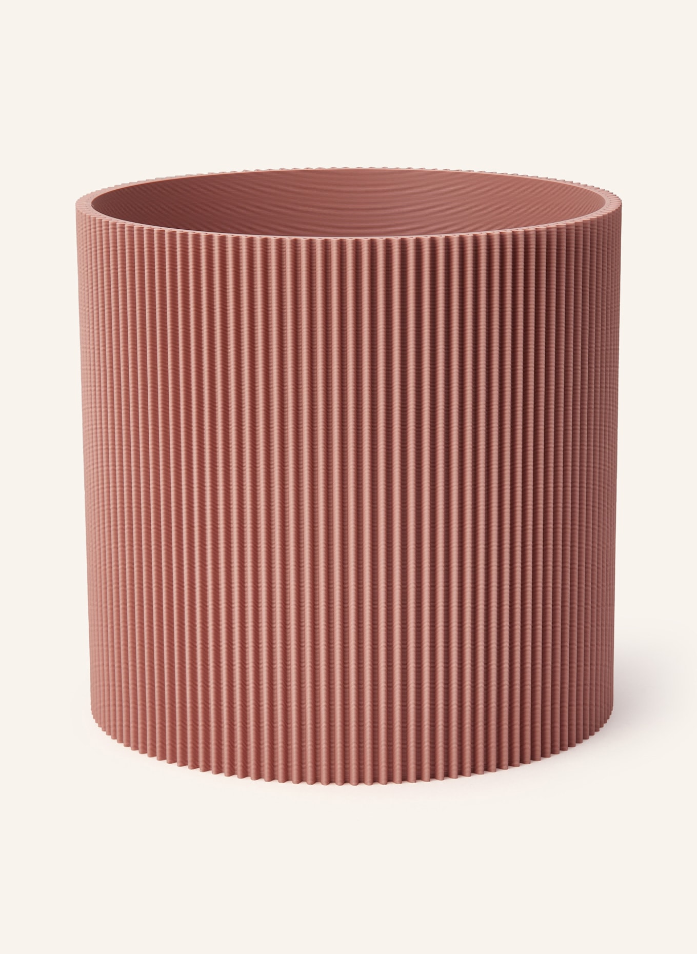 dennismaass Květináč GERADE MEDIUM: RŮŽOVÁ