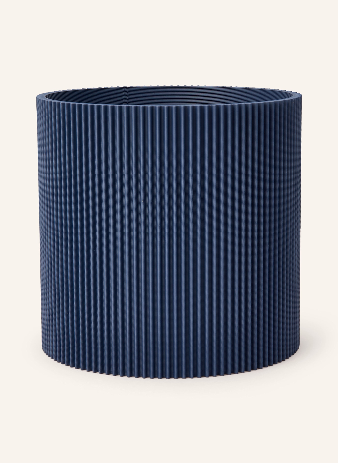 dennismaass Blumentopf GERADE SMALL: DUNKELBLAU