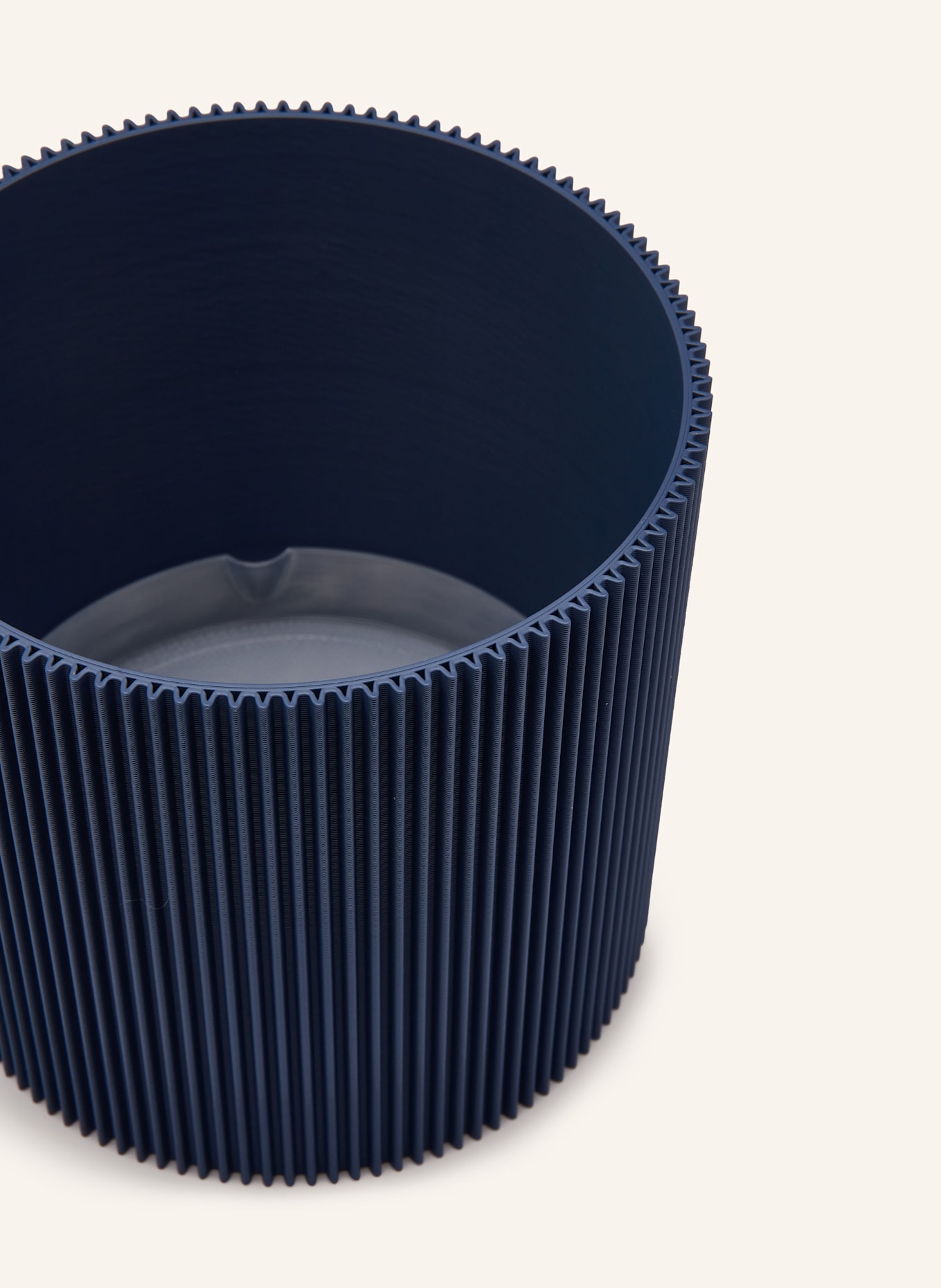 dennismaass Blumentopf GERADE SMALL: DUNKELBLAU