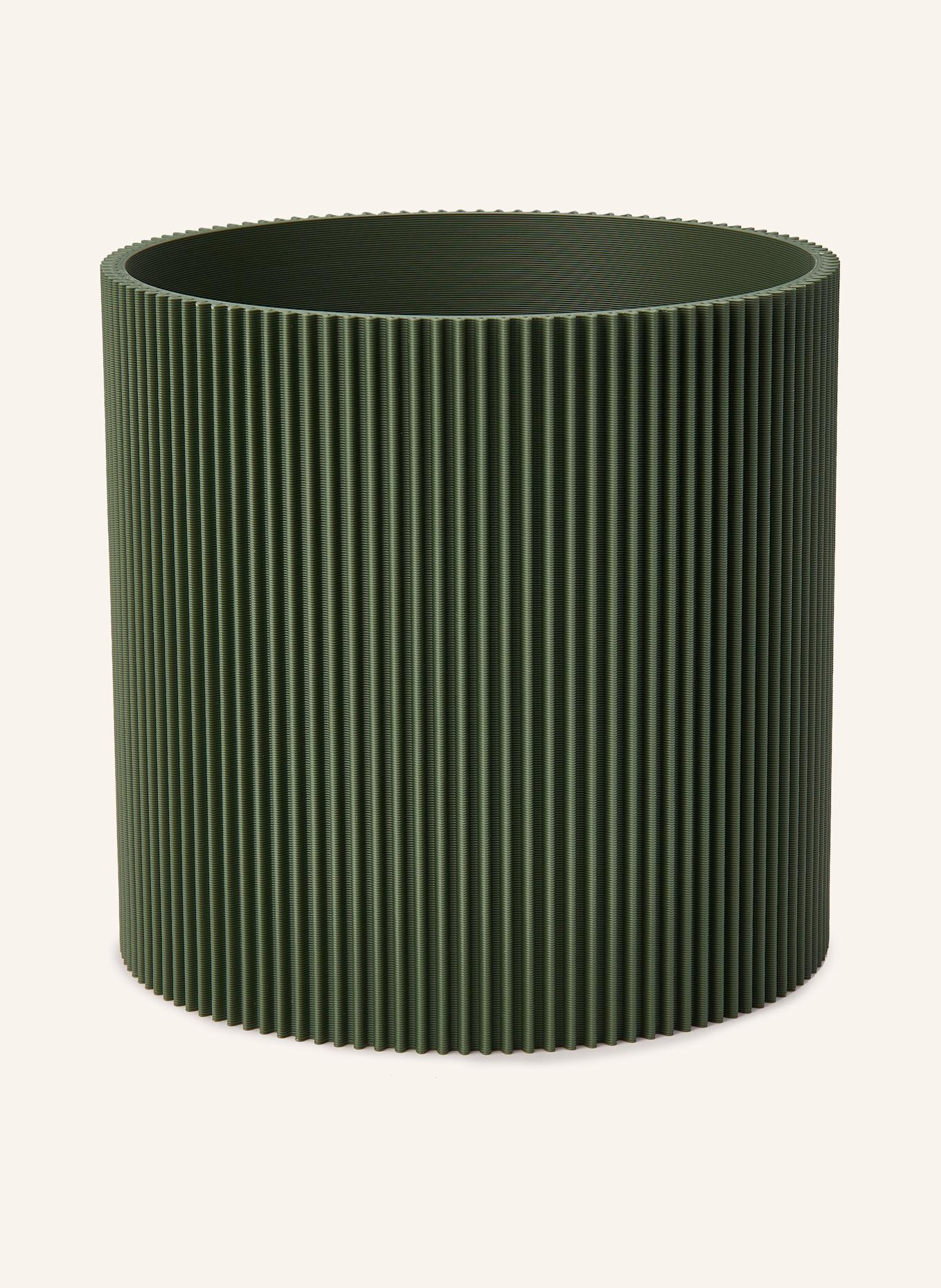 dennismaass Blumentopf GERADE SMALL: OLIV