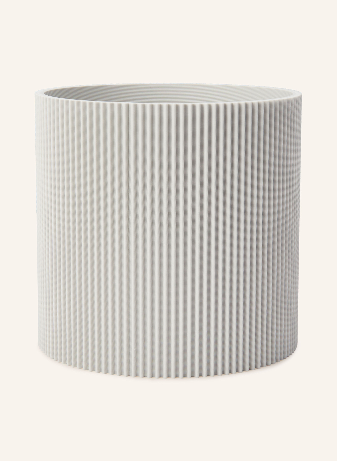 dennismaass Blumentopf GERADE SMALL: WEISS