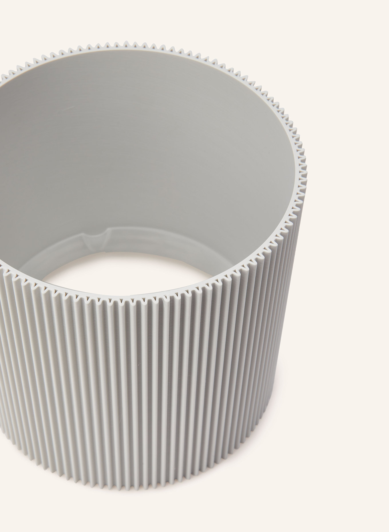 dennismaass Blumentopf GERADE SMALL: WEISS