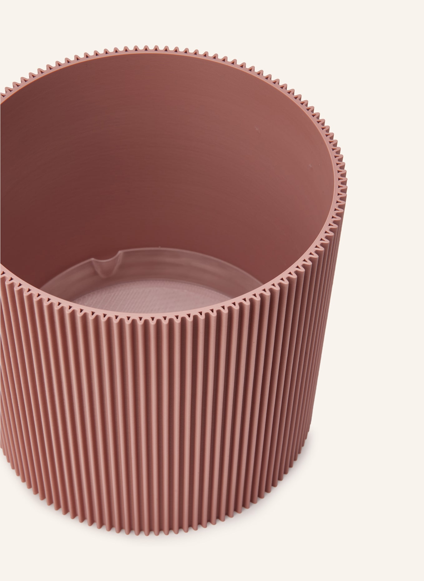 dennismaass Květináč GERADE SMALL: RŮŽOVÁ