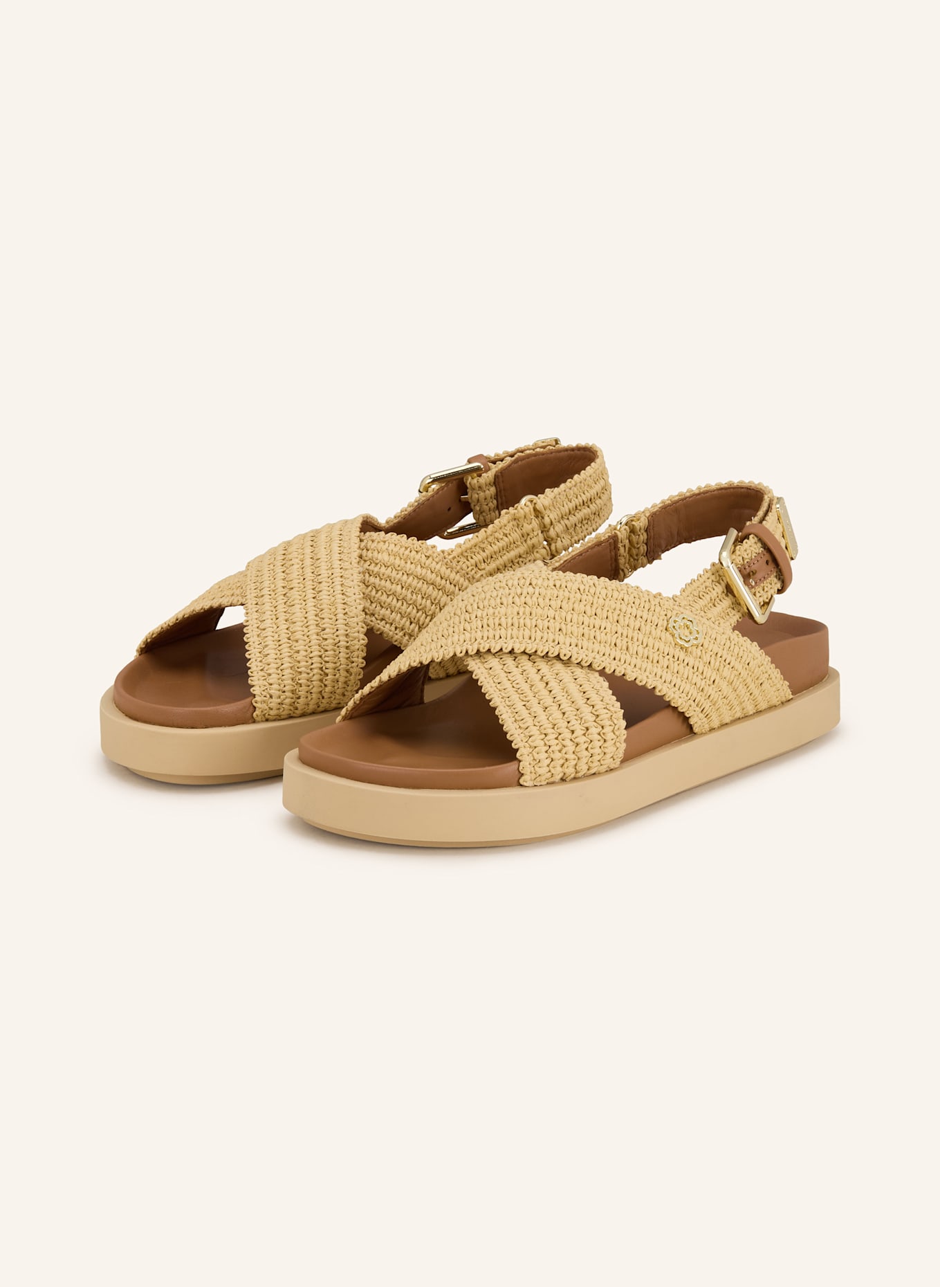 maje Sandalen: BEIGE