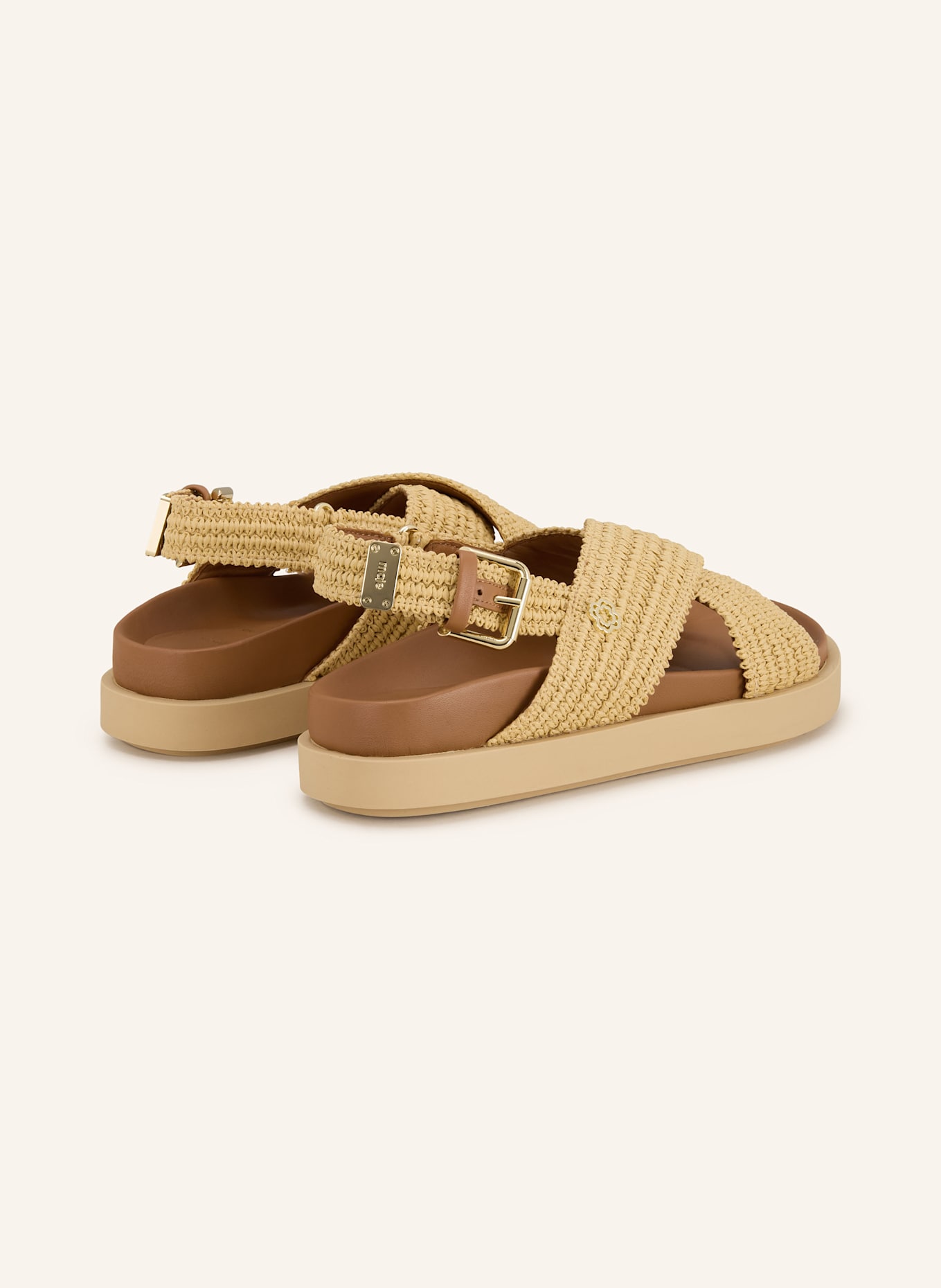 maje Sandalen: BEIGE