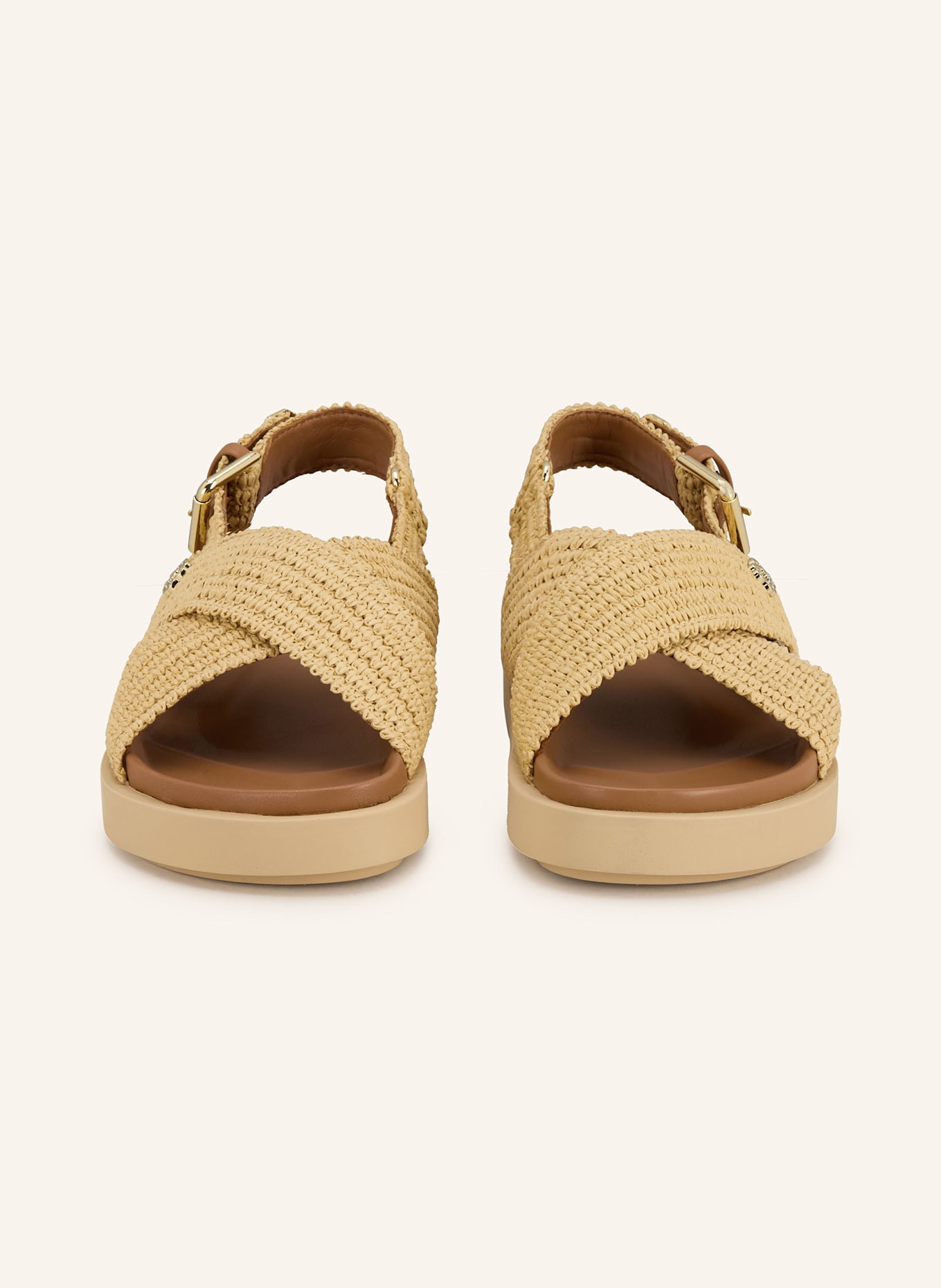maje Sandalen: BEIGE