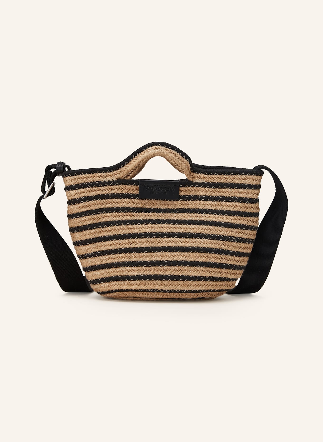 Marc O'Polo Crossbody bag SMALL: BEIGE / BLACK