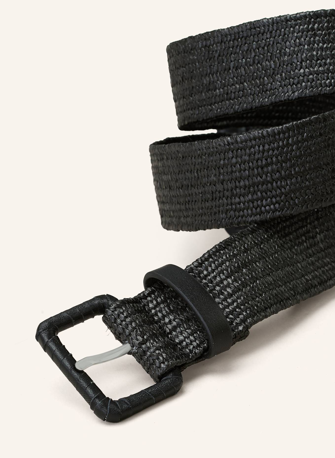 Marc O'Polo Flechtgürtel: SCHWARZ